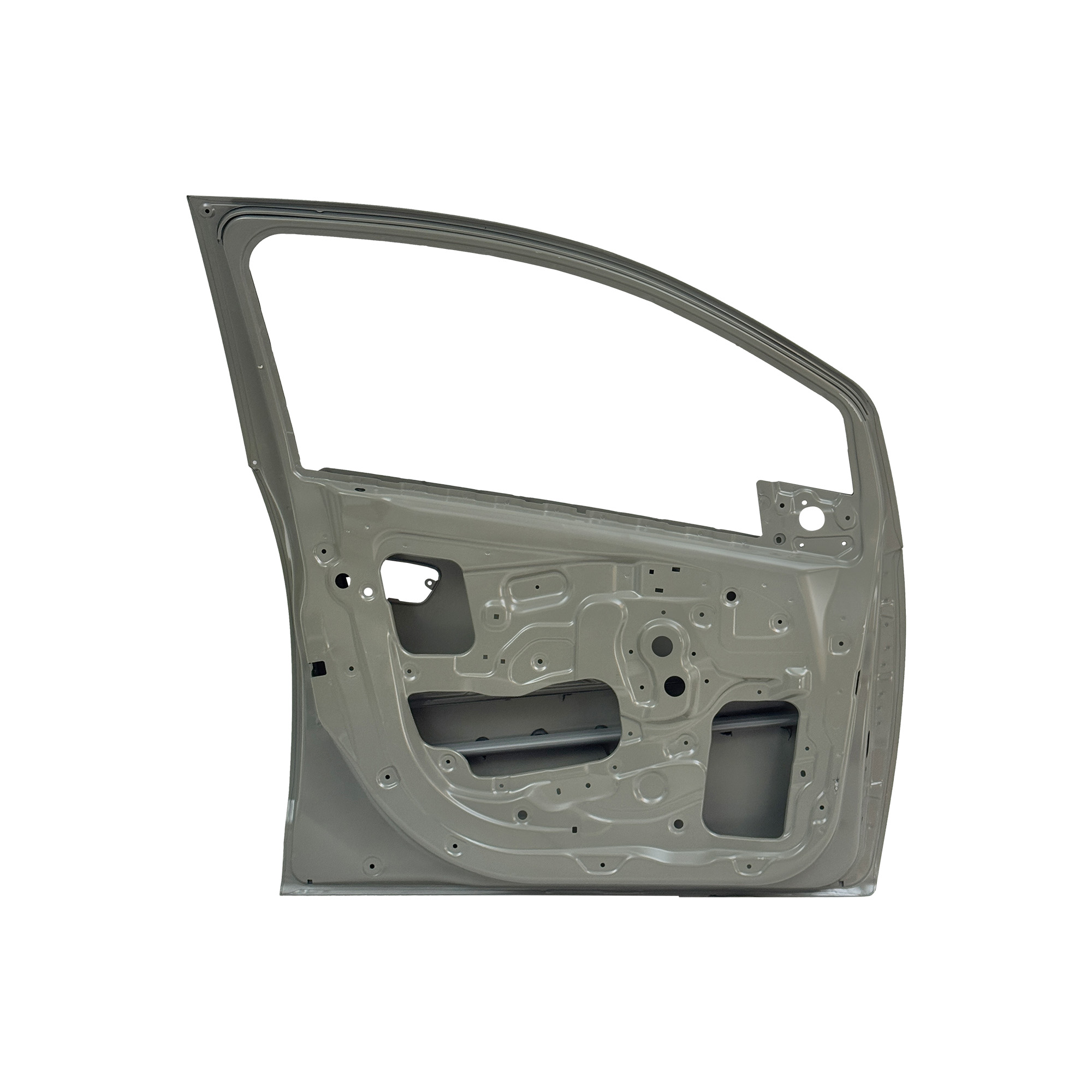 REPLACEMENT FRONT DOOR LH, 2011-2014, FOR CHEVROLET SPARK, (STEEL)