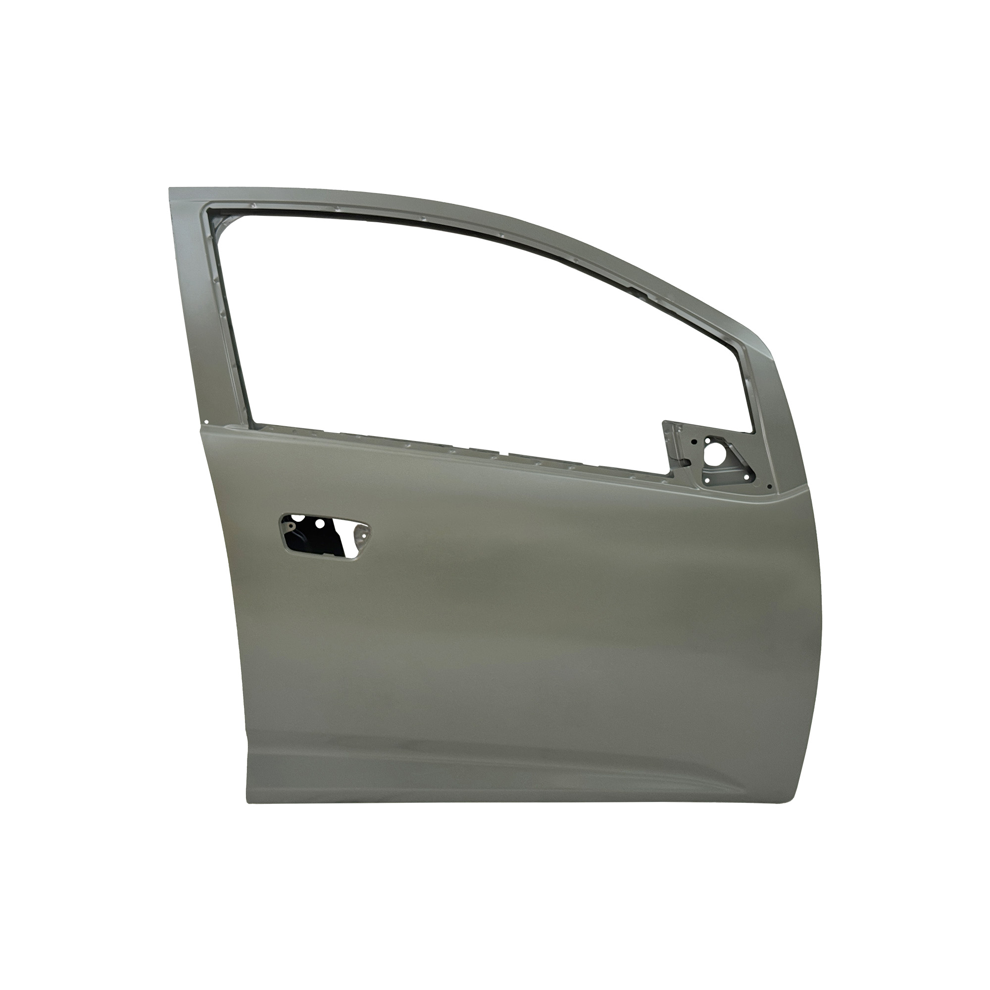 REPLACEMENT FRONT DOOR RH, 2011-2014, FOR CHEVROLET SPARK, (STEEL)