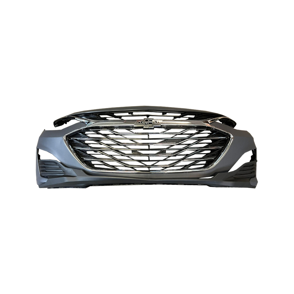 REPLACEMENT FRONT BUMPER COMPLETE ASSYMBLED WITH FOG LAMP, 2019, FOR CHEVEROLT MALIBU