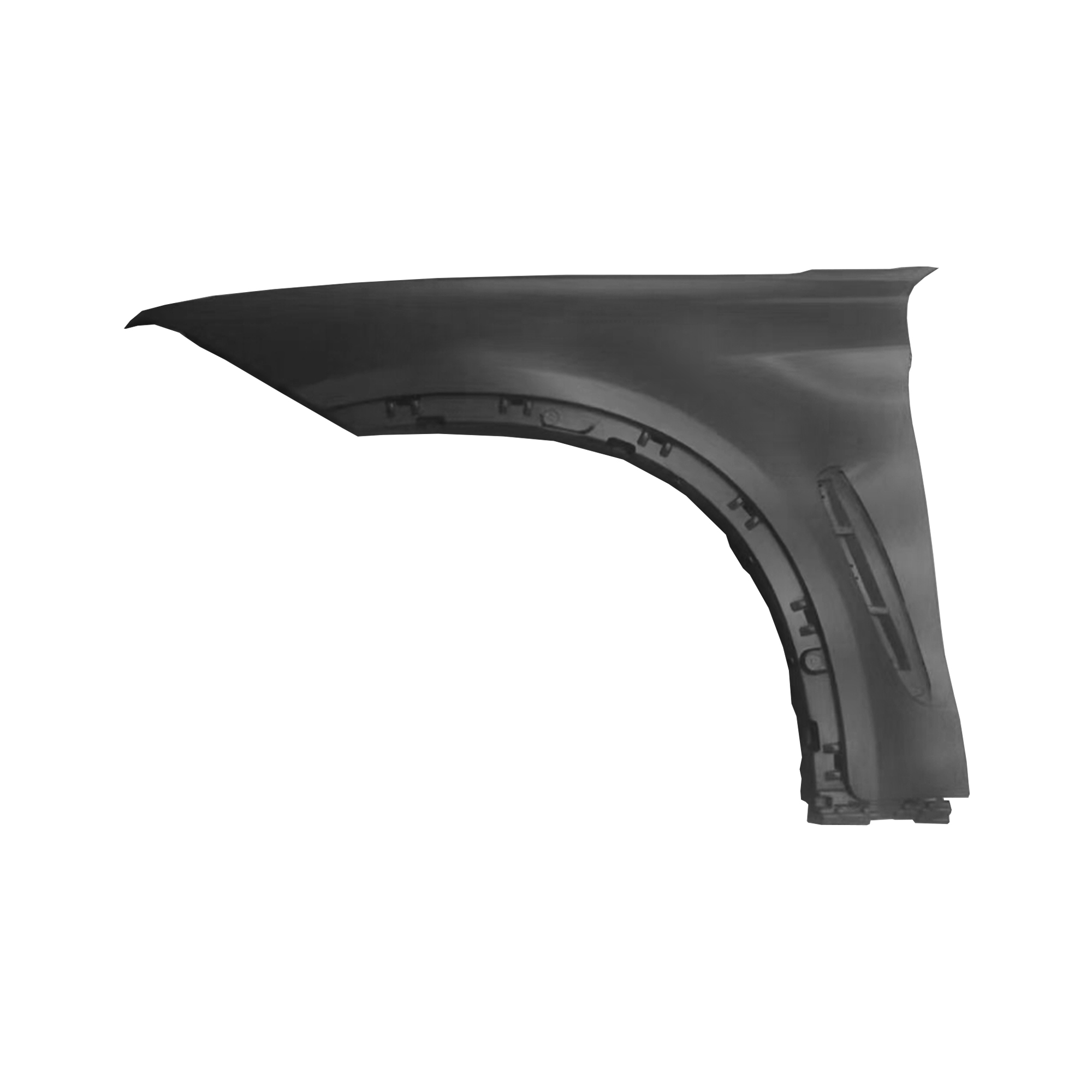 REPLACEMENT FRONT FENDER LH, 2016, FOR BMW X6, 51657418955, (PLASTIC)
