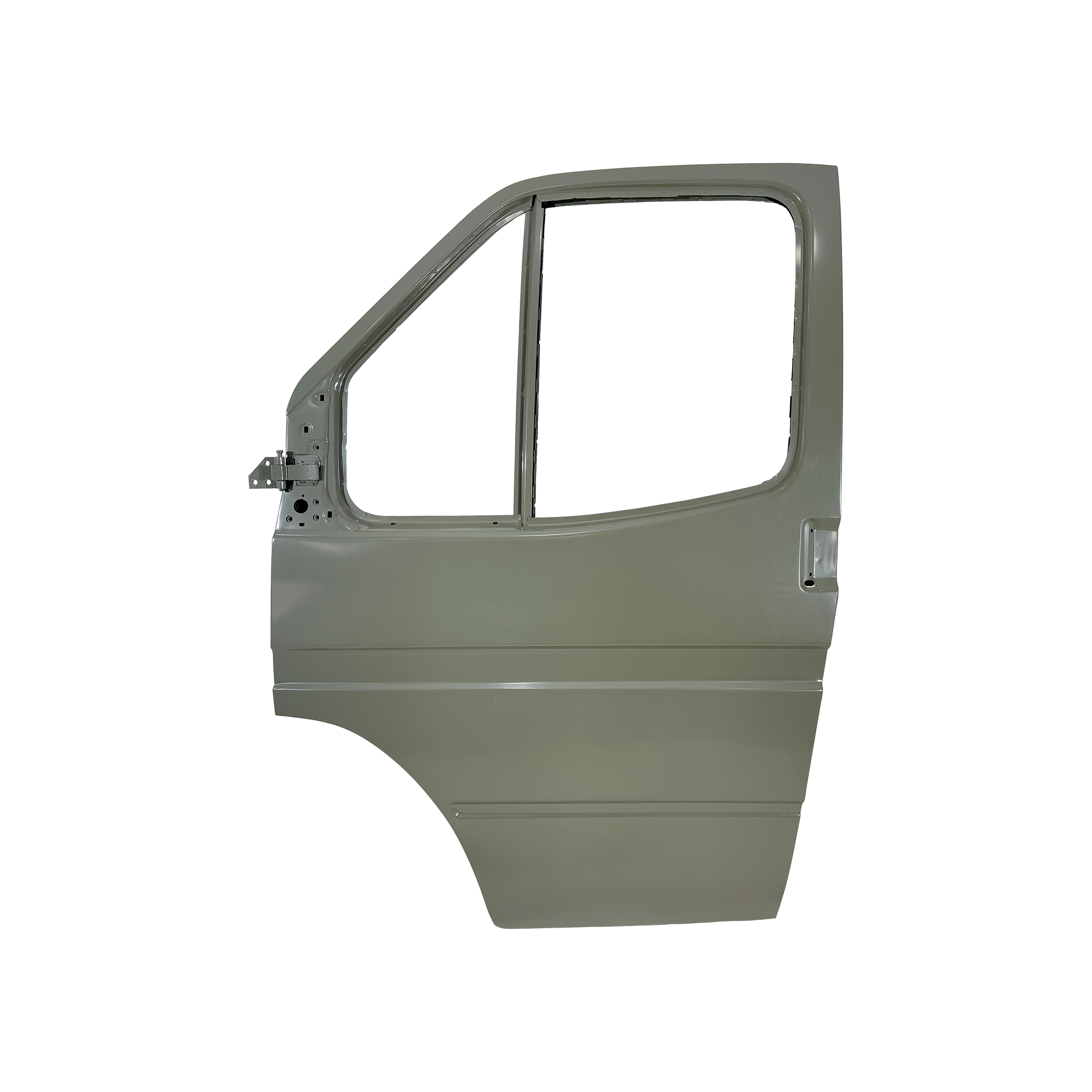 REPLACEMENT FRONT DOOR LH, FOR FORD TRANSIT VE83, P95VBV20123AA-PT, (STEEL)