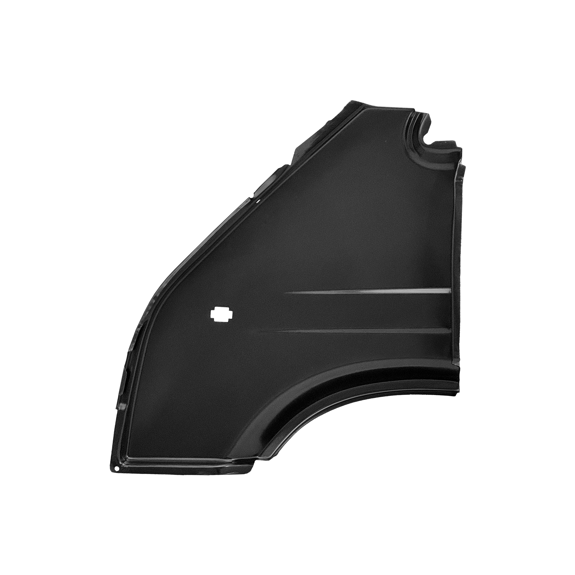 REPLACEMENT FRONT FENDER RH, 2006-, FOR FORD TRANSIT VE83, 95VB16612AA-PT, (STEEL)