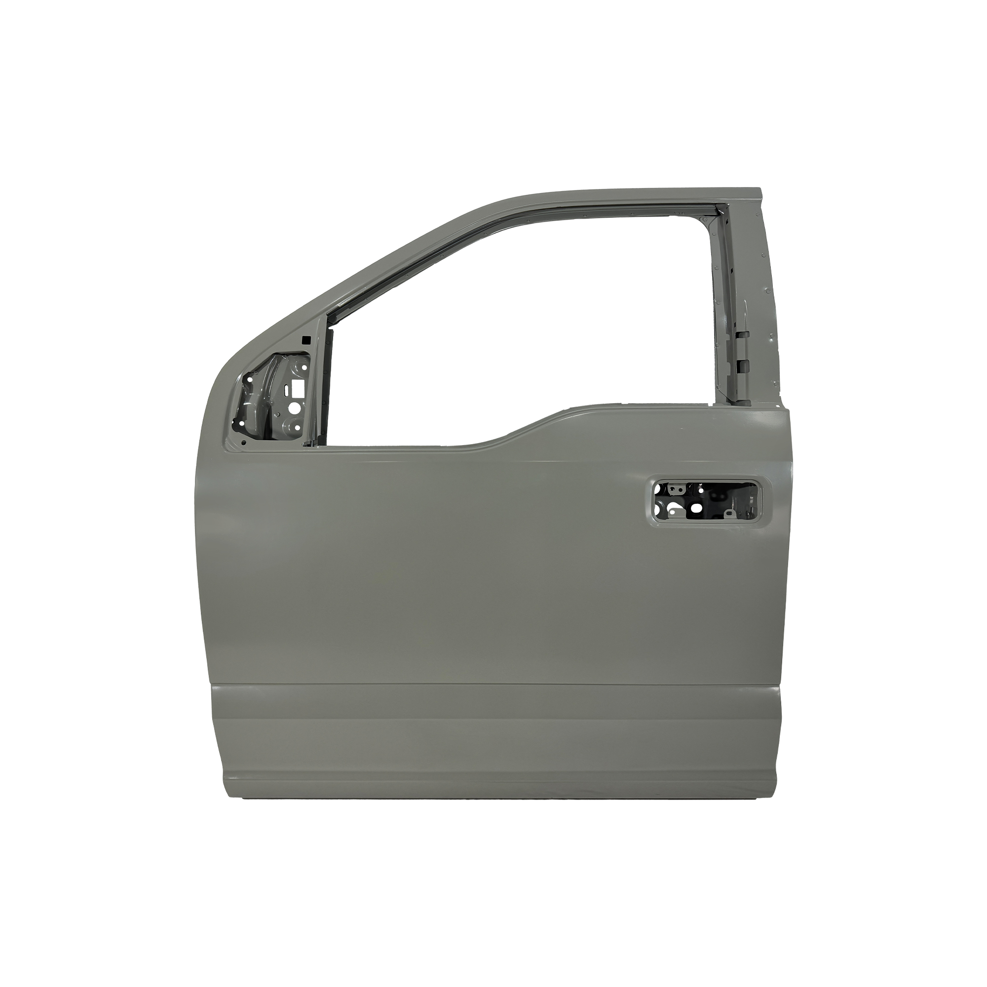 REPLACEMENT FRONT DOOR LH, FOR FORD F150, (ALUM)