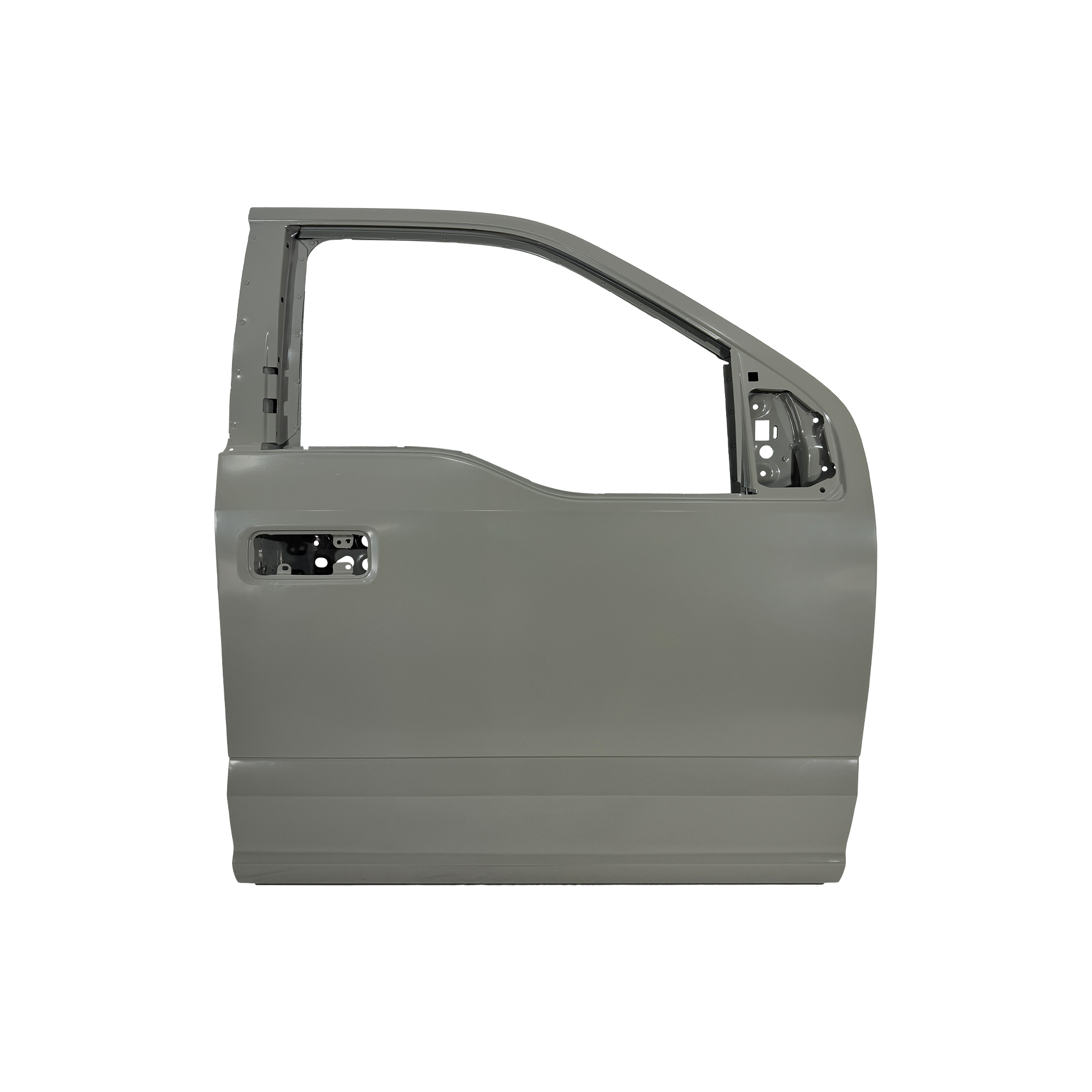 REPLACEMENT FRONT DOOR RH, FOR FORD F150, (ALUM)
