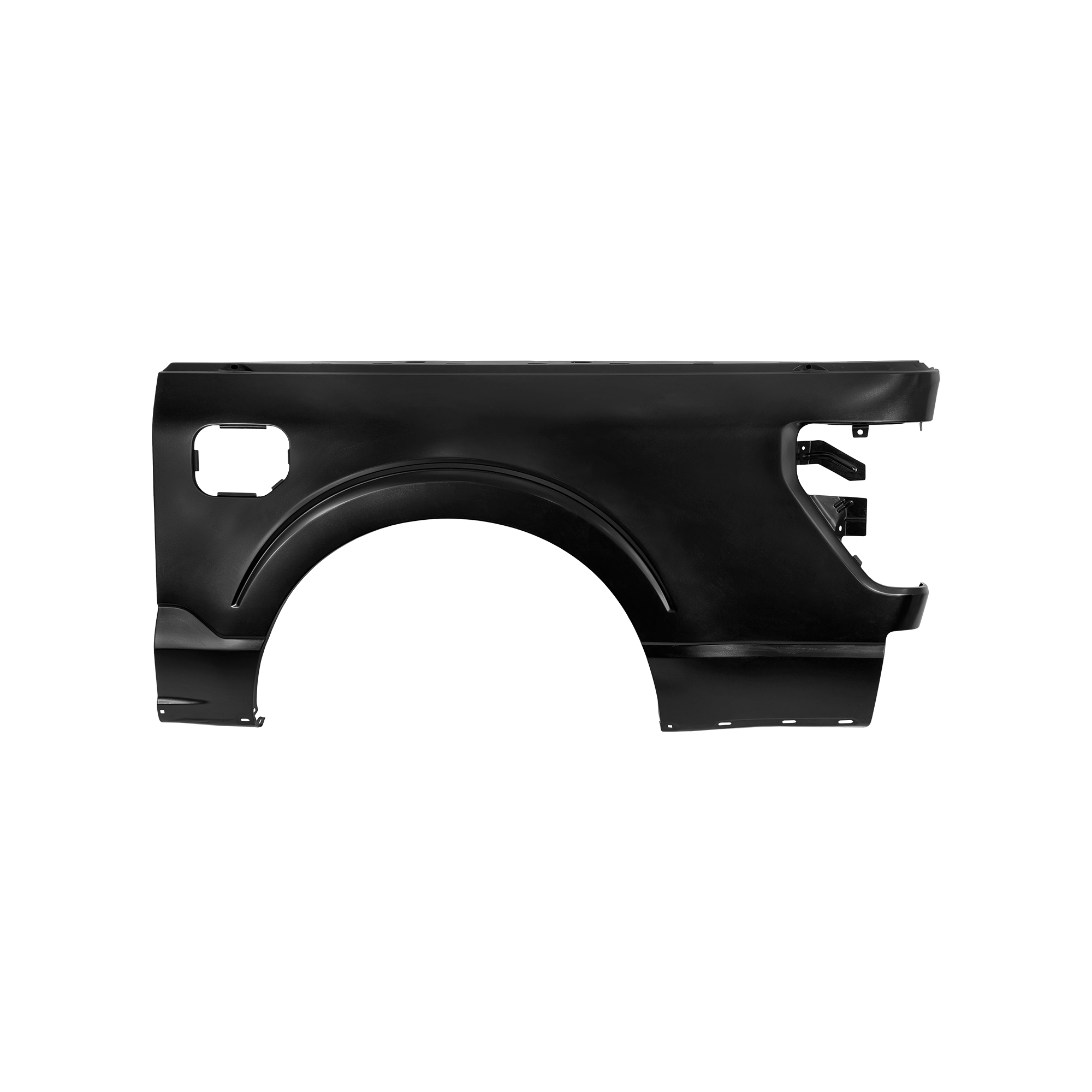 REPLACEMENT REAR FENDER LH, 2021-, FOR FORD F150, (ALUM)