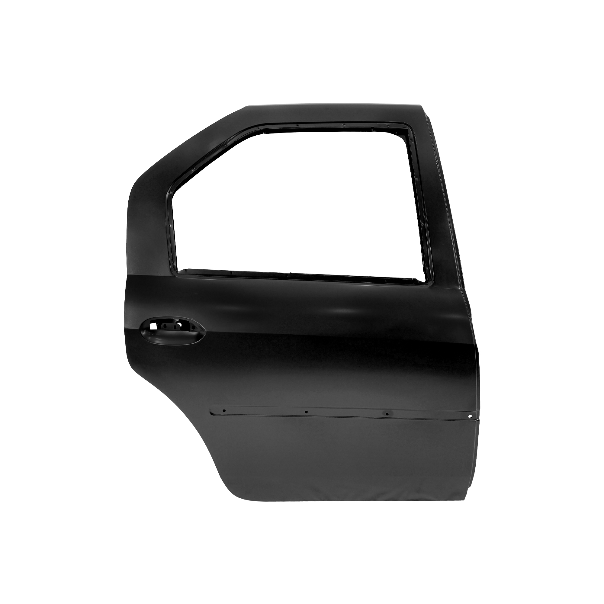 REPLACEMENT REAR DOOR RH(W/MOULDING ), FOR RENAULT LOGAN, 821009214R, (STEEL)
