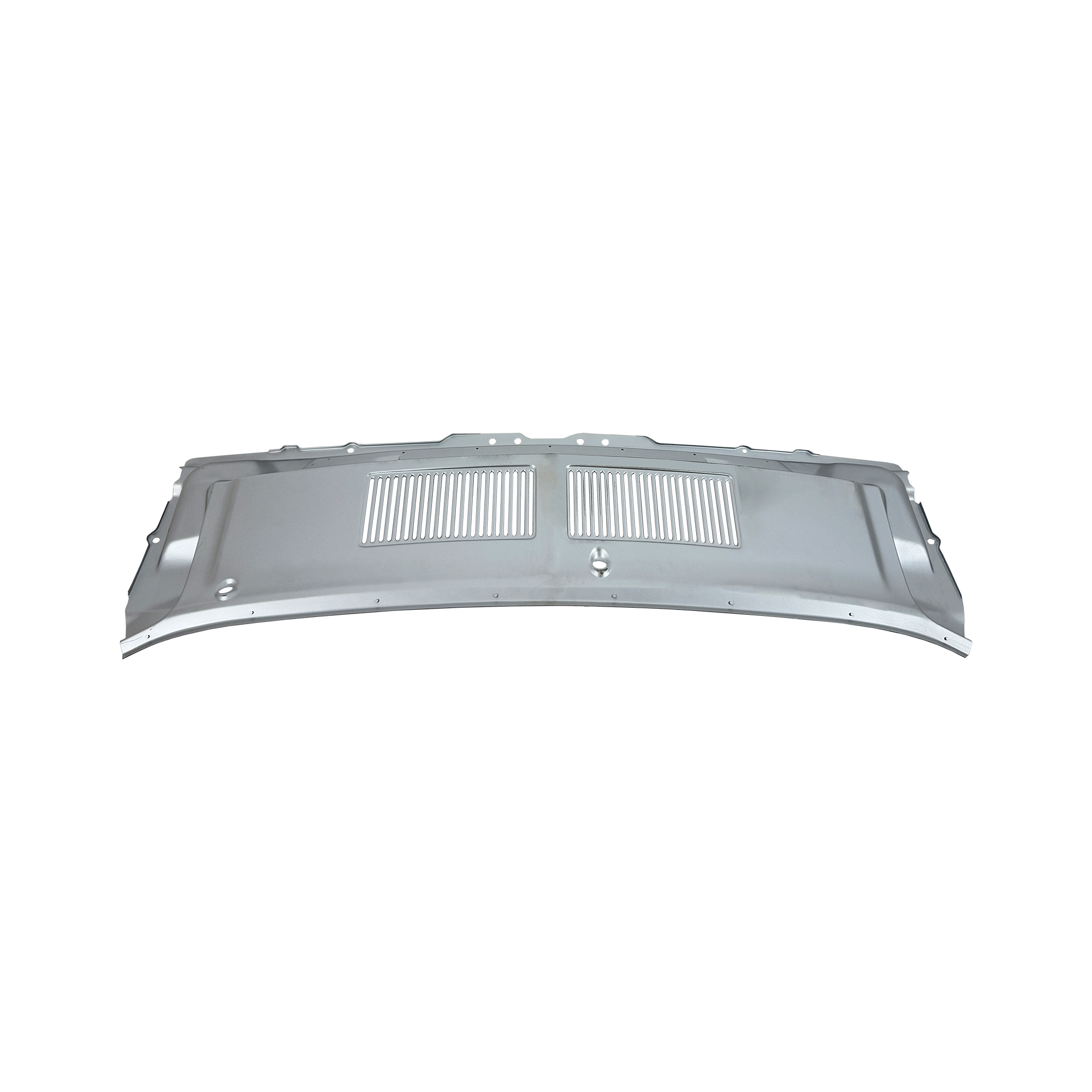 REPLACEMENT GRILLE OUTER PANEL ASSEMBLY, 1967-1968, FOR FORD MUSTANG, (STEEL)