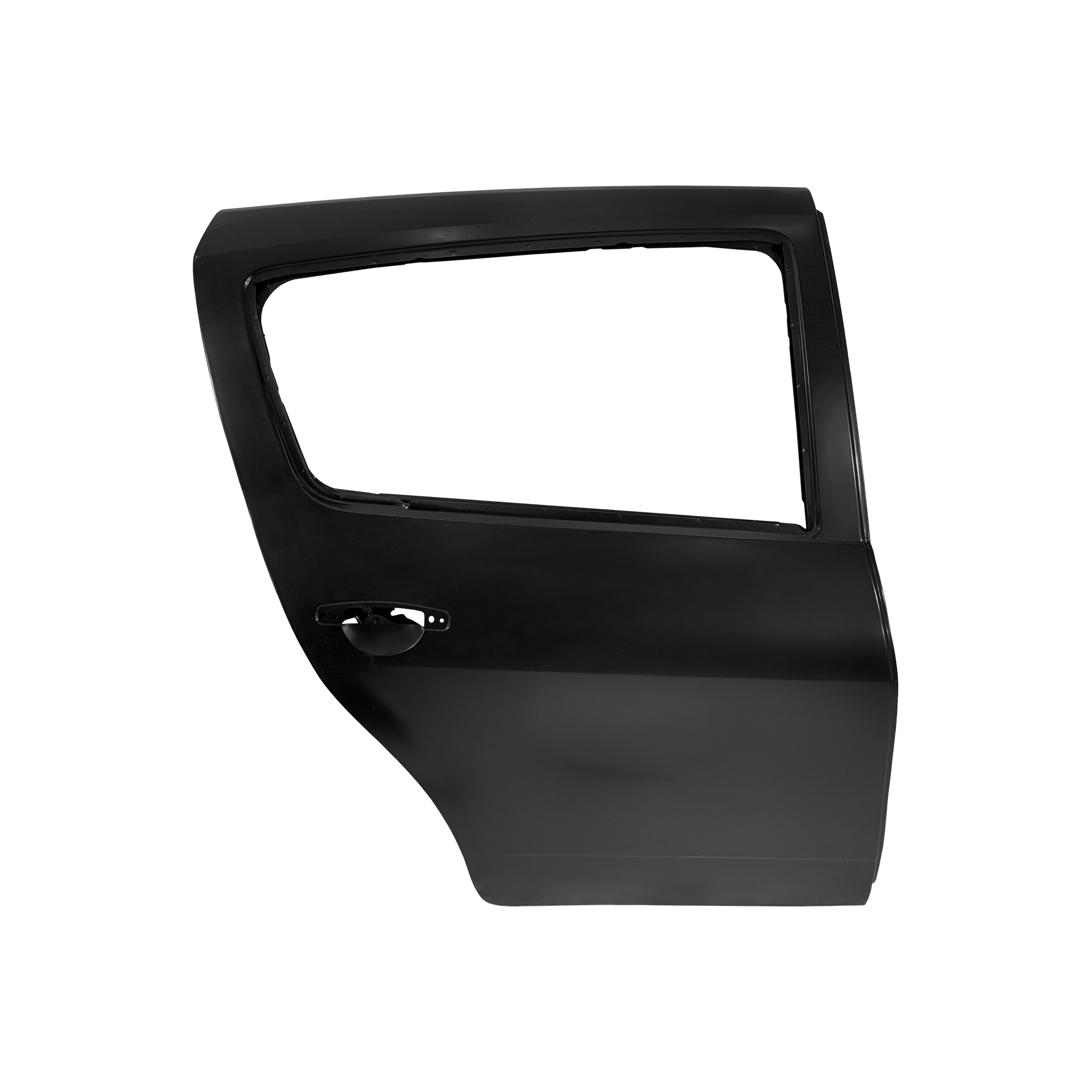REPLACEMENT REAR DOOR RH (WITHOUT HOLE), 2009-, FOR DACIA STEPWAY, (STEEL)