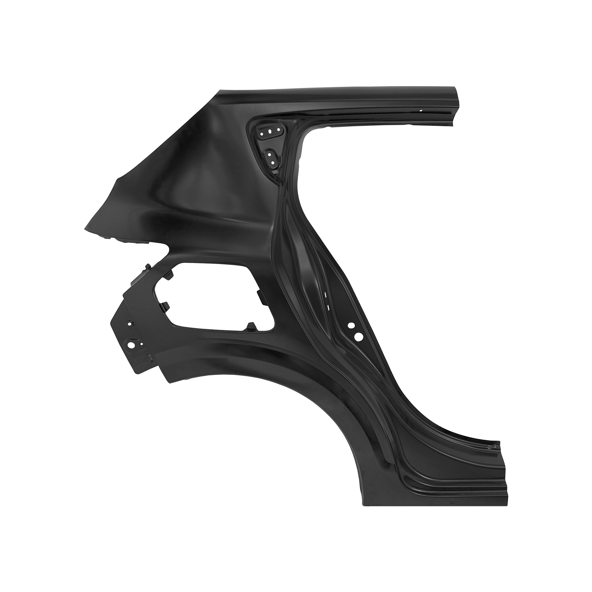 REPLACEMENT REAR FENDER RH, 2021-, FOR DACIA SANDERO, 760325617R, (STEEL)