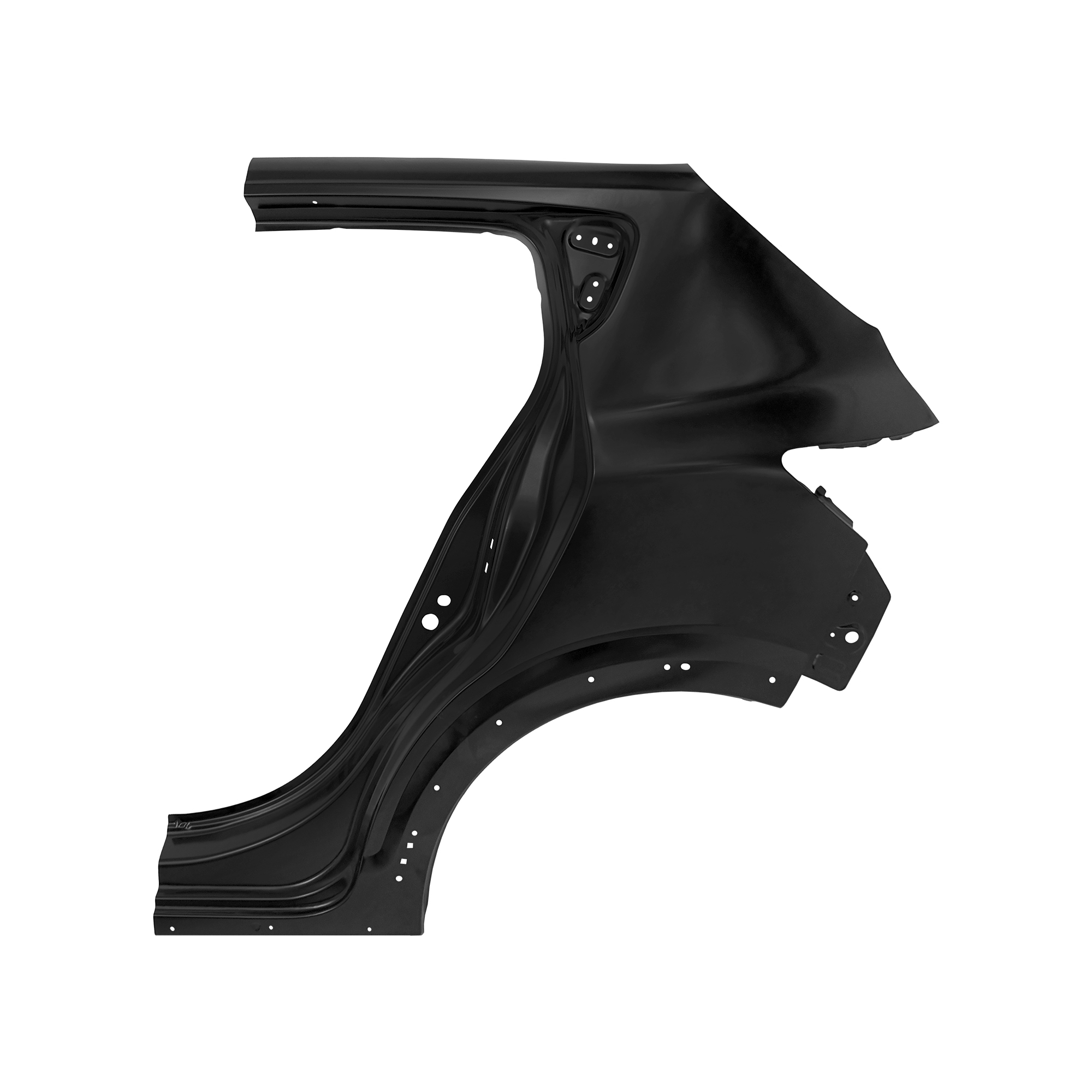 REPLACEMENT REAR FENDER LH, 2021-, FOR DACIA SANDERO, (STEEL)
