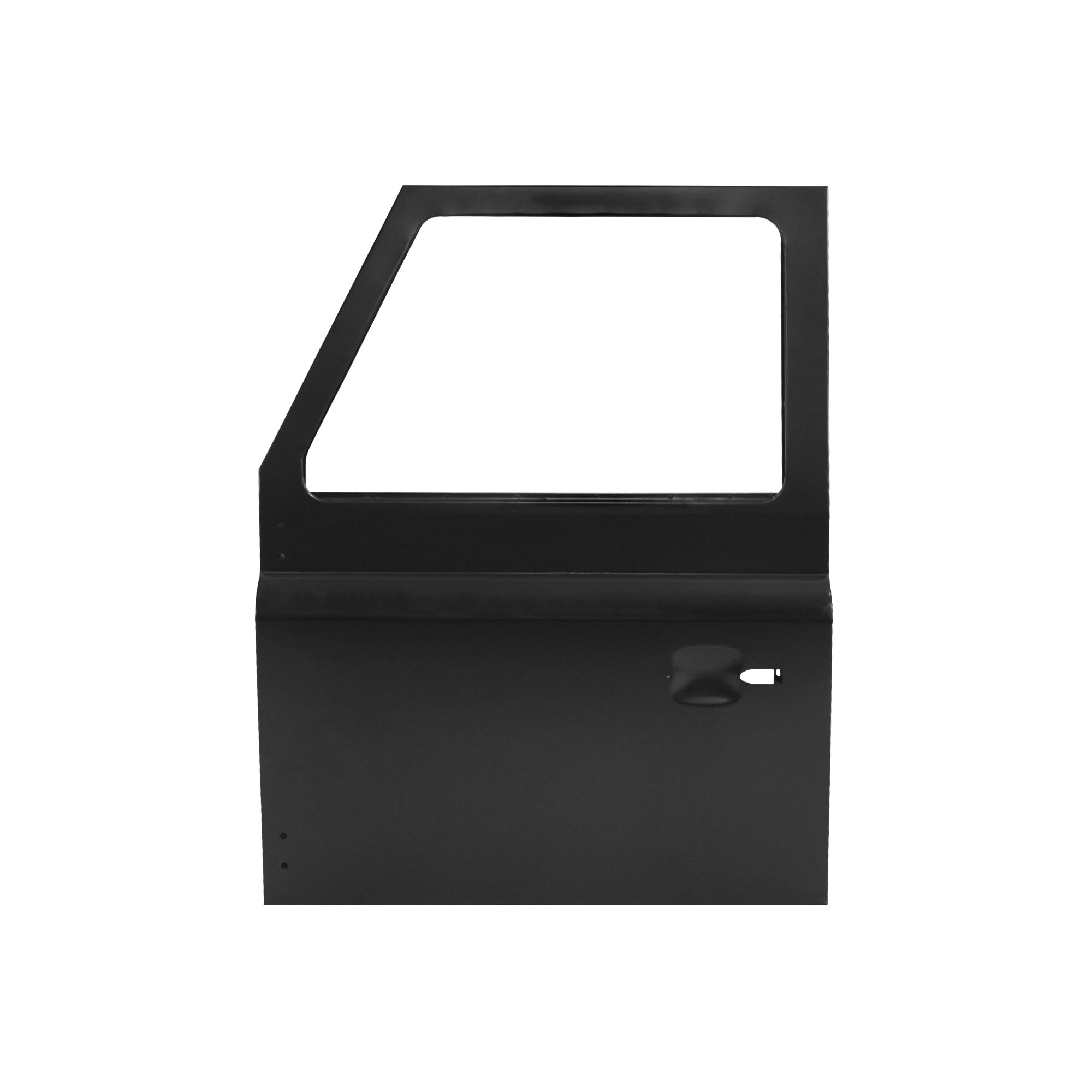 REPLACEMENT FRONT DOOR LH, 1998, FOR LAND ROVER DEFENDER 90 AND DEFENDER 110 TD4, (Aluminum door frame)