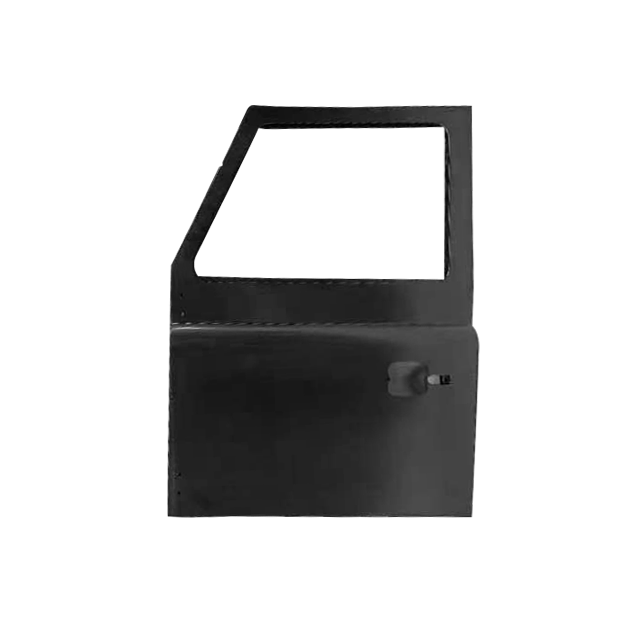 REPLACEMENT FRONT DOOR LH, 1998, FOR LAND ROVER DEFENDER 90 AND DEFENDER 110 TDI, (STEEL)
