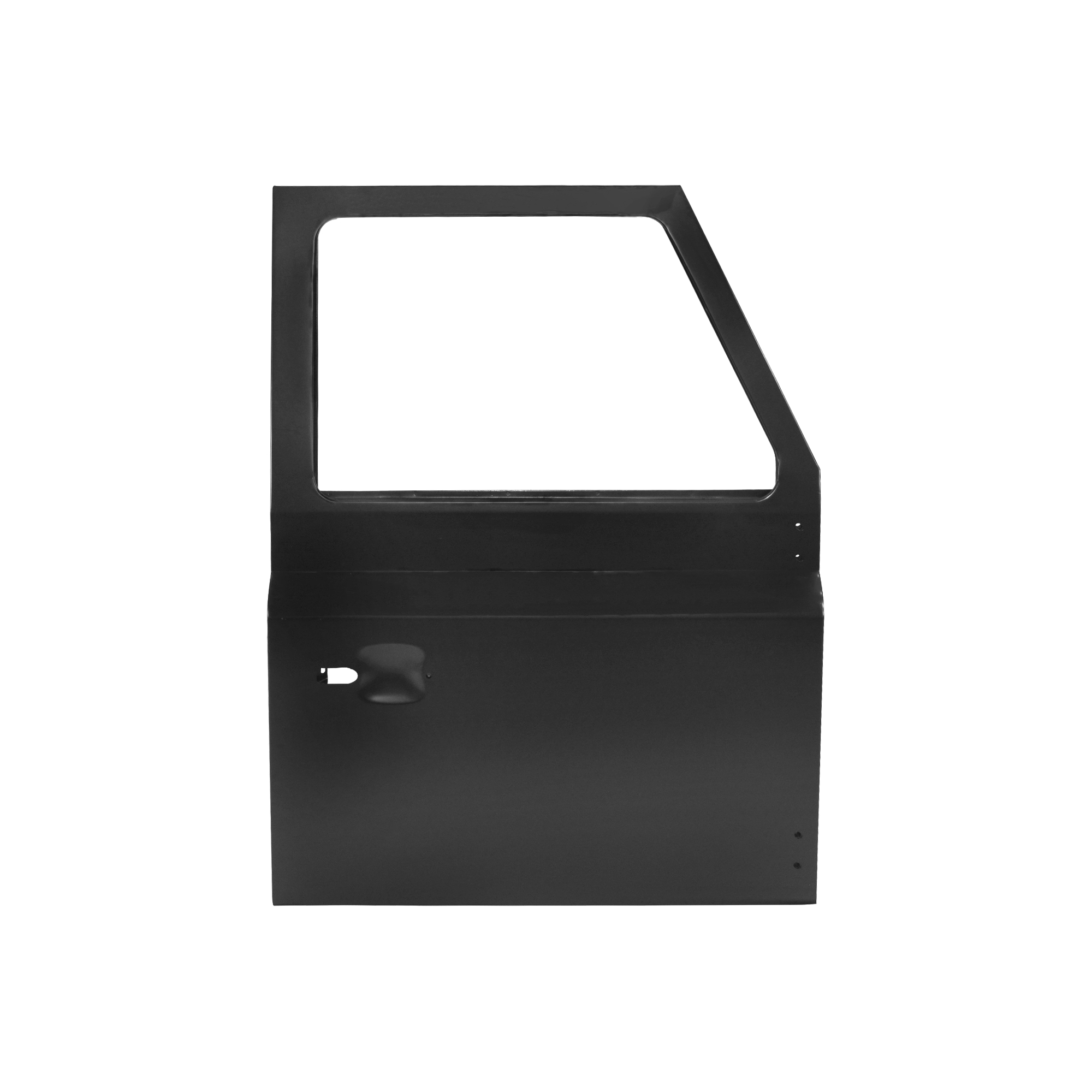 REPLACEMENT FRONT DOOR RH, 1998, FOR LAND ROVER DEFENDER 90 AND DEFENDER 110 TD4, (Aluminum door frame)