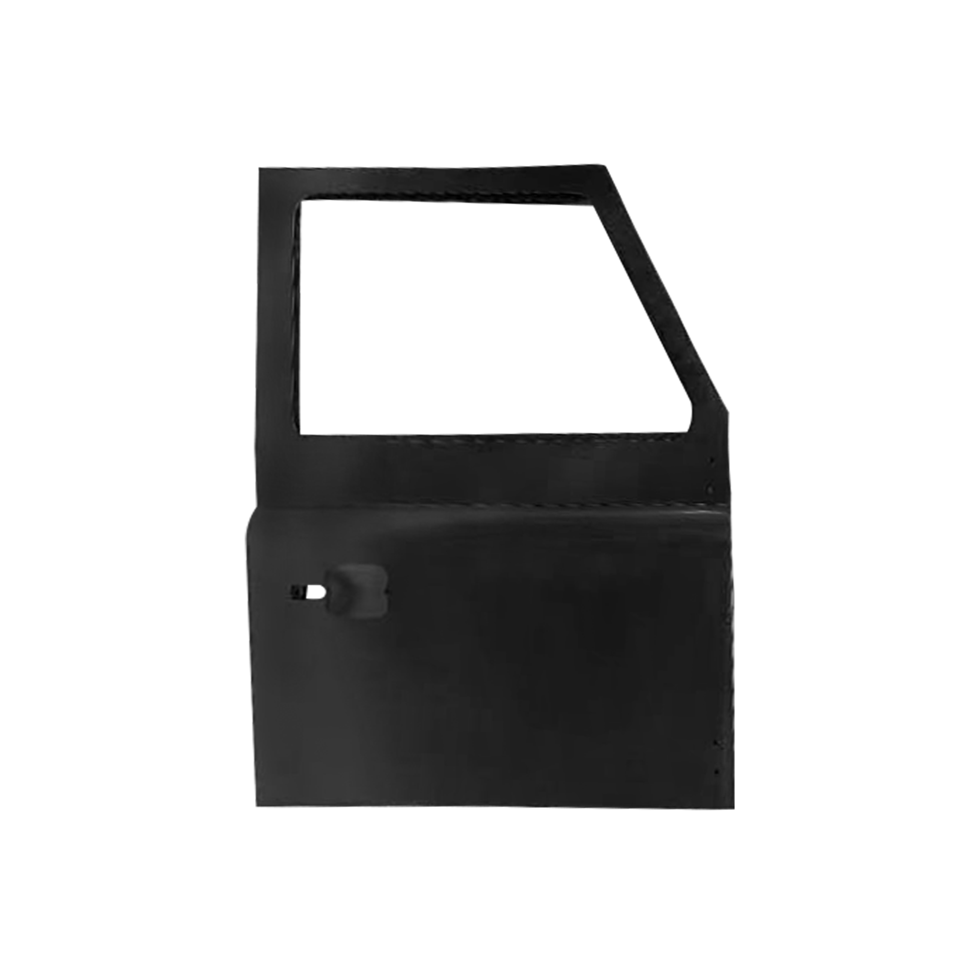 REPLACEMENT FRONT DOOR RH, 1998, FOR LAND ROVER DEFENDER 90 AND DEFENDER 110 TD4, (Aluminum door frame)
