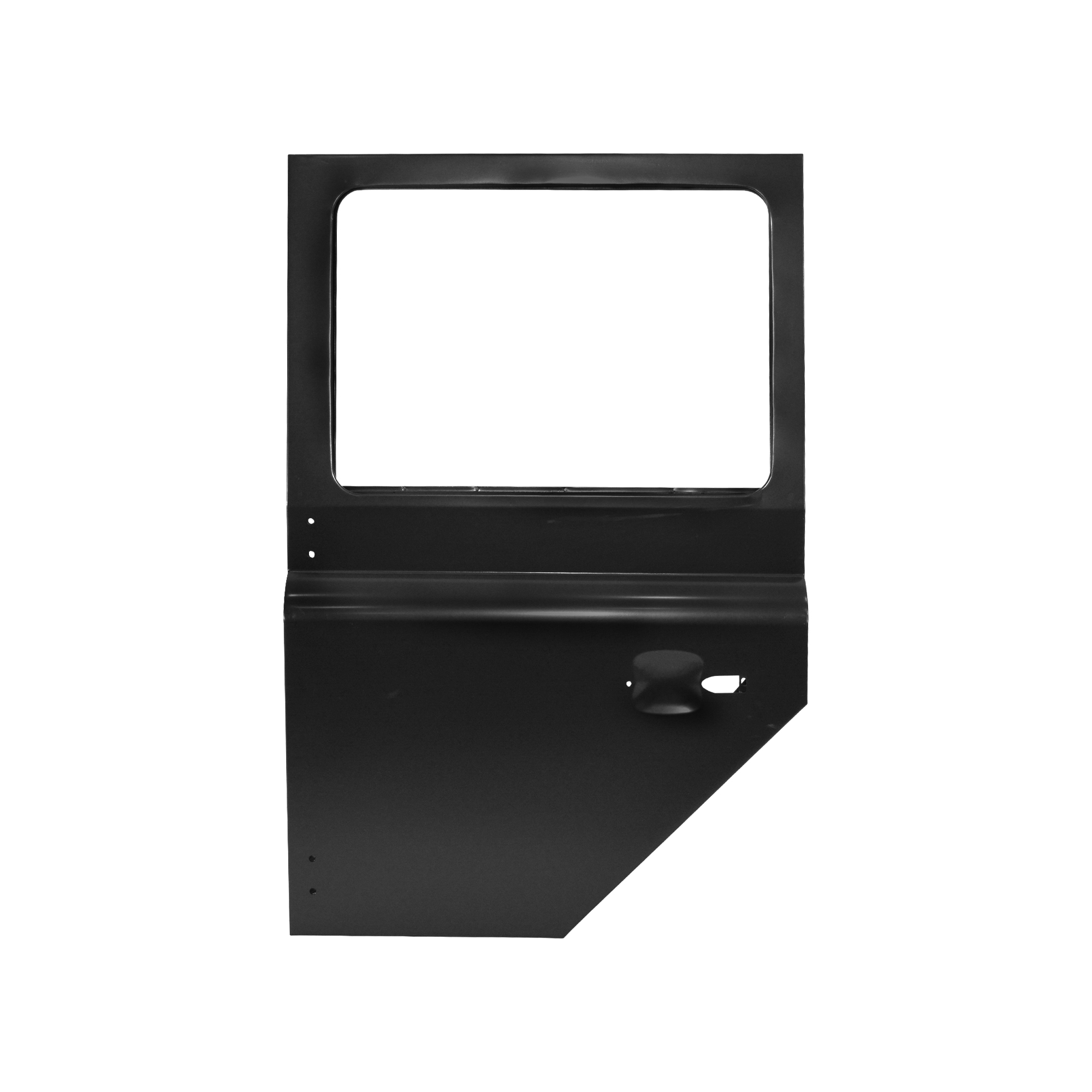 REPLACEMENT REAR DOOR LH, 1998, FOR LAND ROVER DEFENDER 90 AND DEFENDER 110 TD4, (Aluminum door frame)