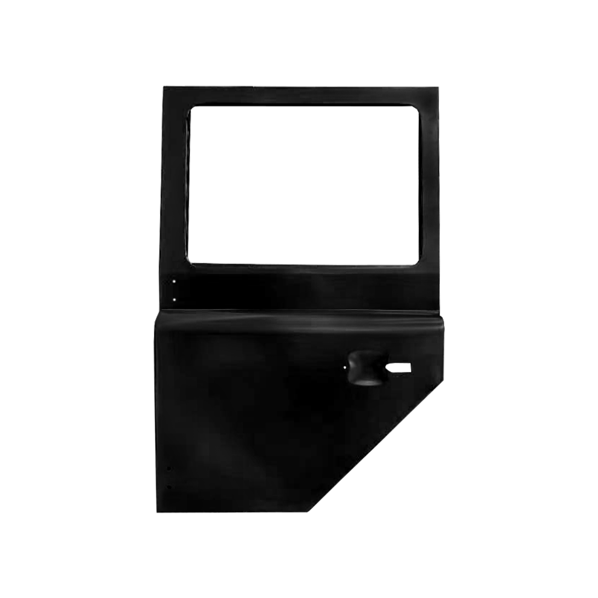 REPLACEMENT REAR DOOR LH, 1998, FOR LAND ROVER DEFENDER 90 AND DEFENDER 110 TDI, (STEEL)