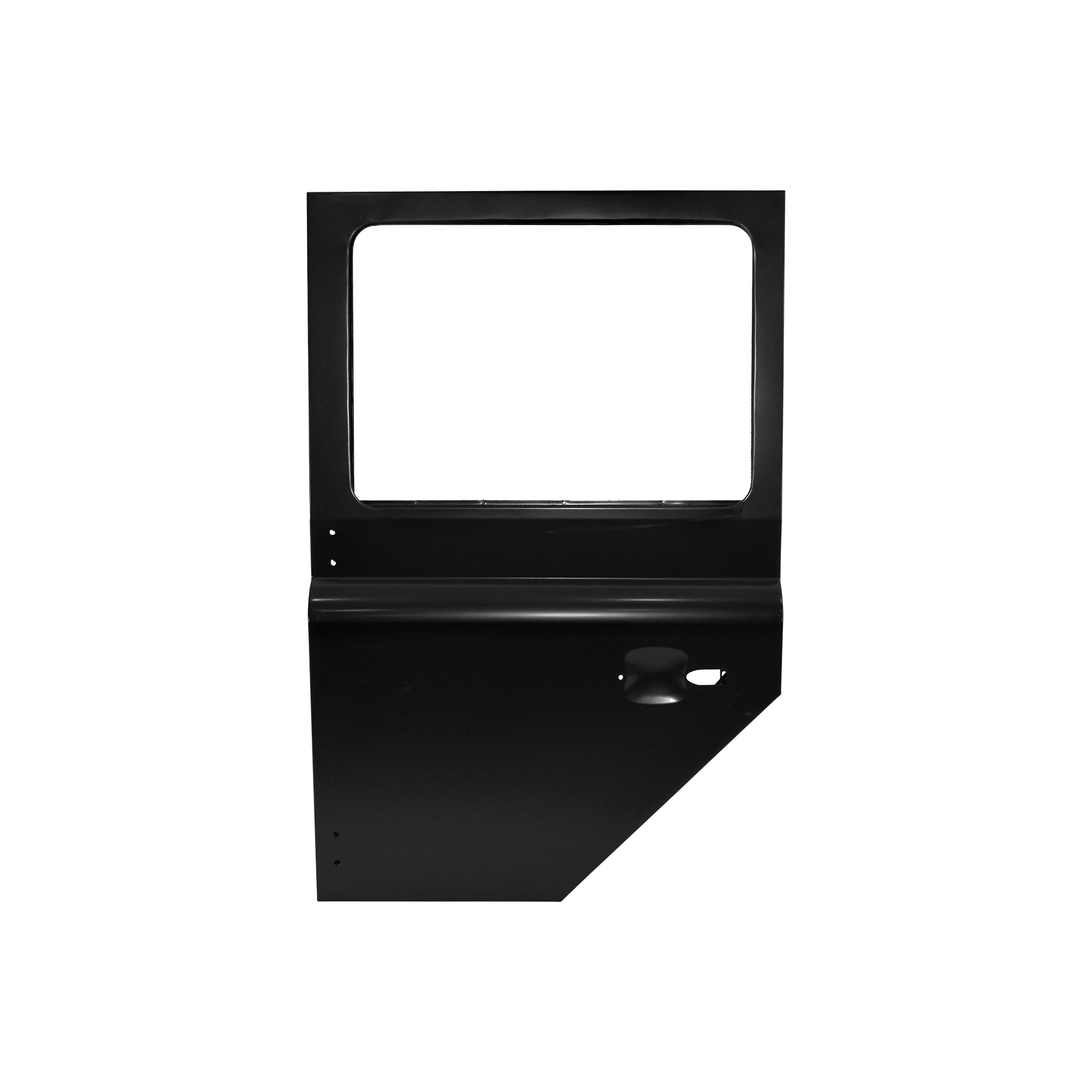 REPLACEMENT REAR DOOR LH, 1998, FOR LAND ROVER DEFENDER 90 AND DEFENDER 110, LR027546, (STEEL)