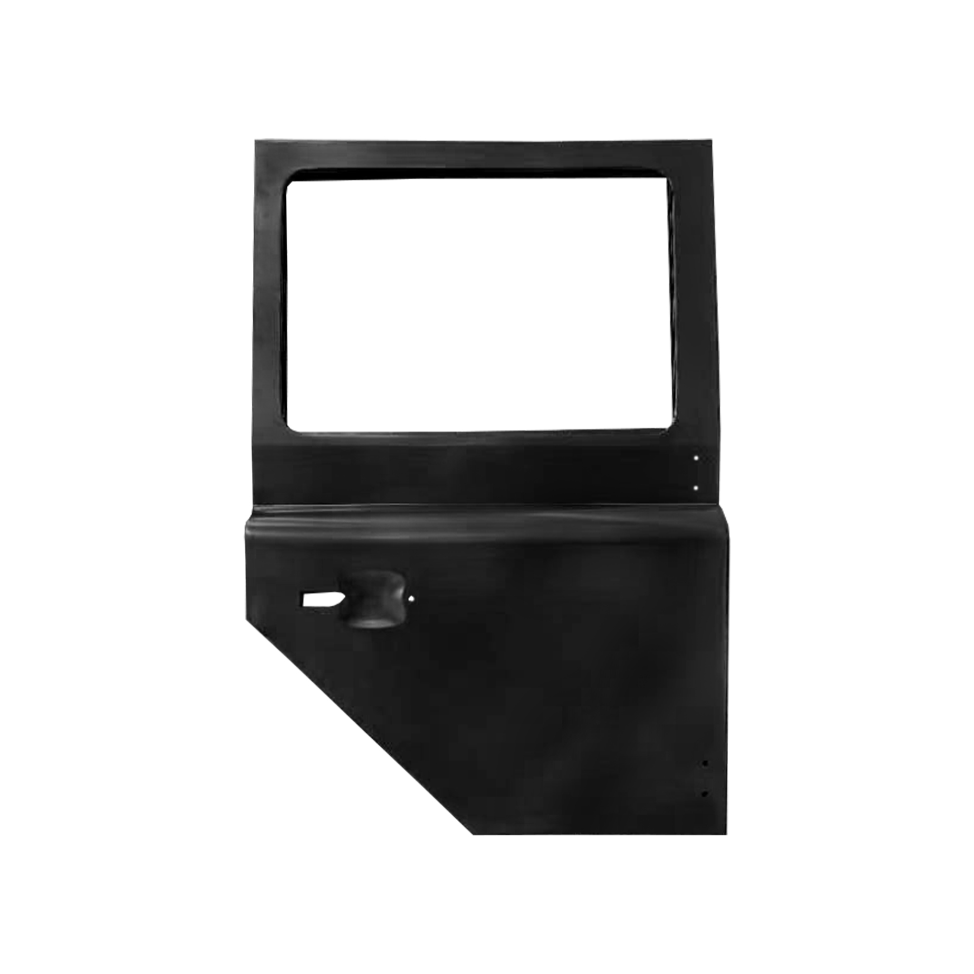 REPLACEMENT RAER DOOR RH, 1998, FOR LAND ROVER DEFENDER 90 AND DEFENDER 110 TDI, (STEEL)