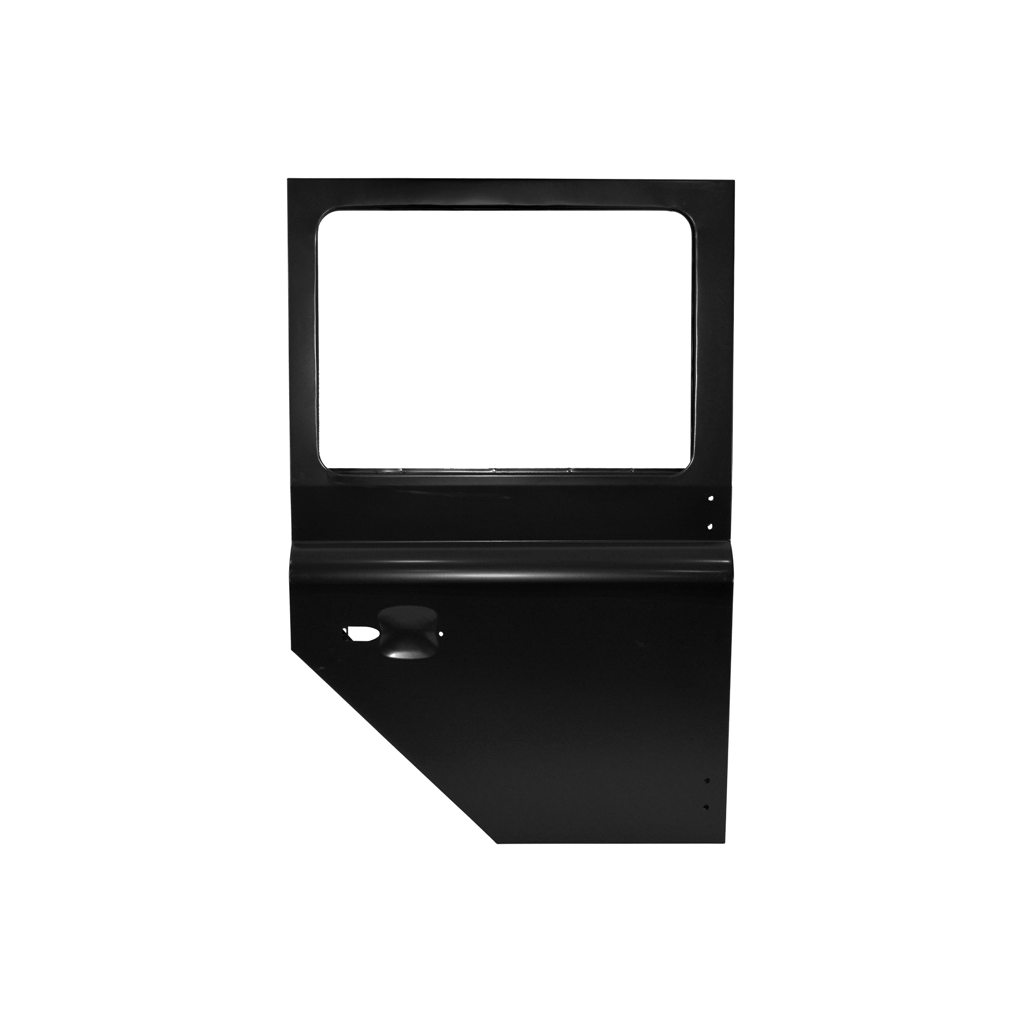 REPLACEMENT REAR DOOR RH, 1998, FOR LAND ROVER DEFENDER 90 AND DEFENDER 110, LR027545, BFL710020, (STEEL)