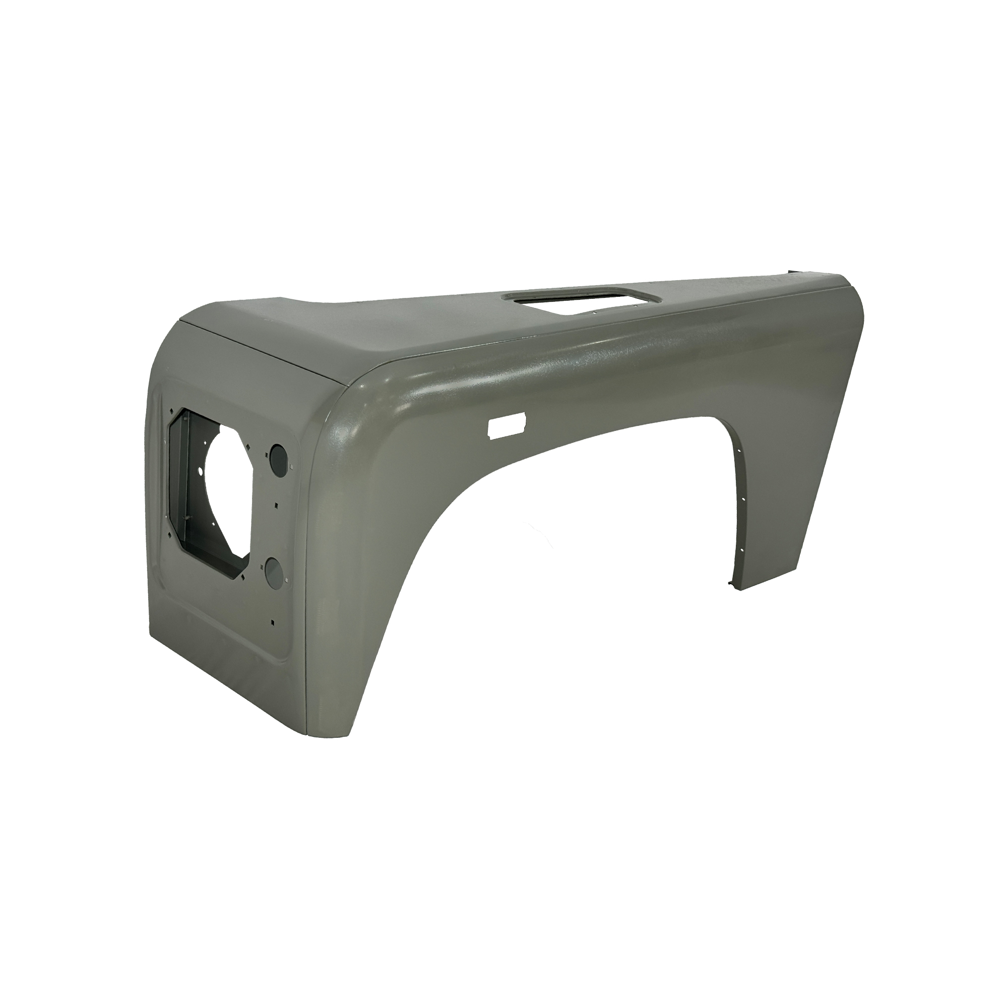 REPLACEMENT FRONT FENDER ASSY LH, 1998, FOR LAND ROVER DEFENDER 90/110 TD4, (STEEL)