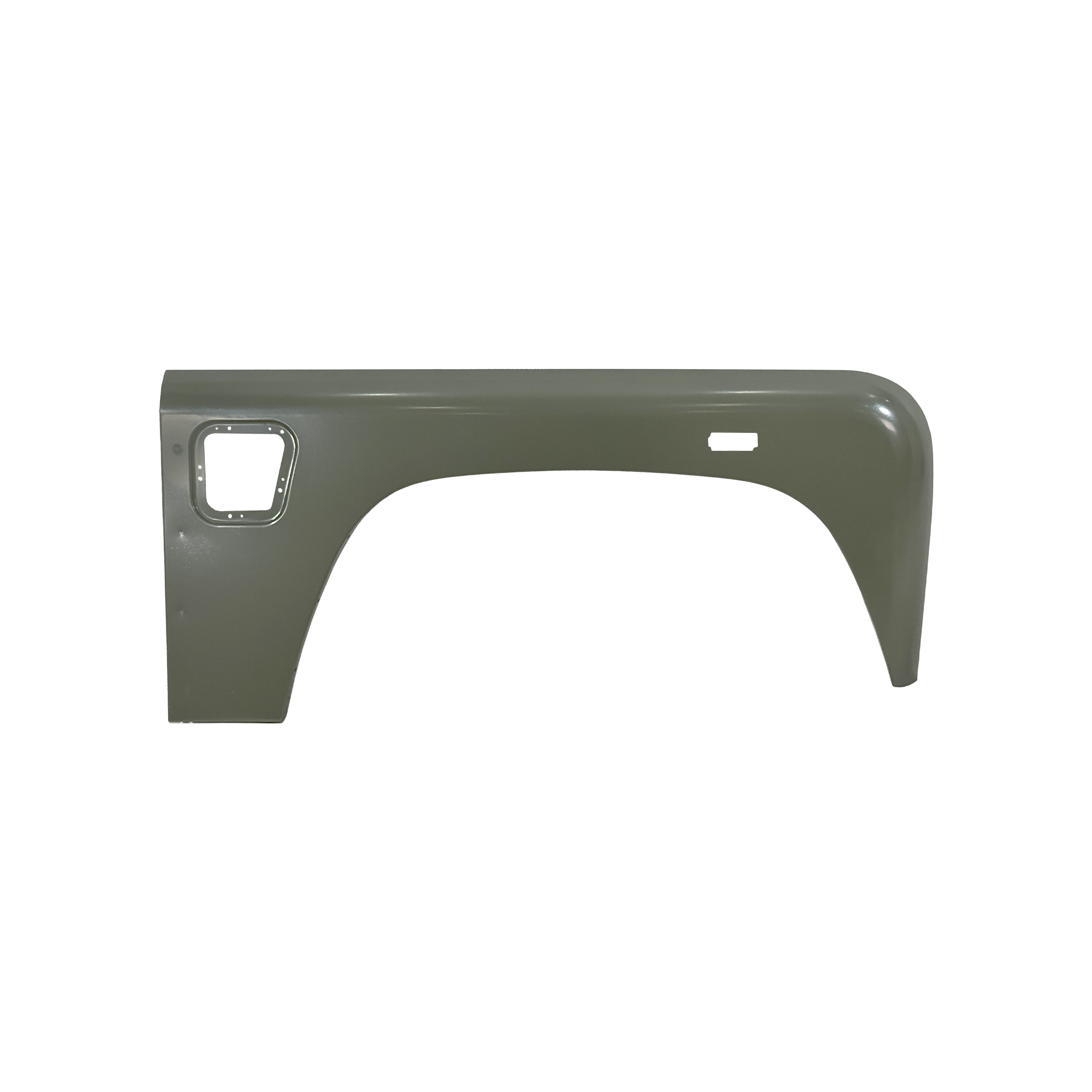 REPLACEMENT FRONT FENDER RH, 1998, FOR LAND ROVER DEFENDER 90/110 NEW, (ALUM)