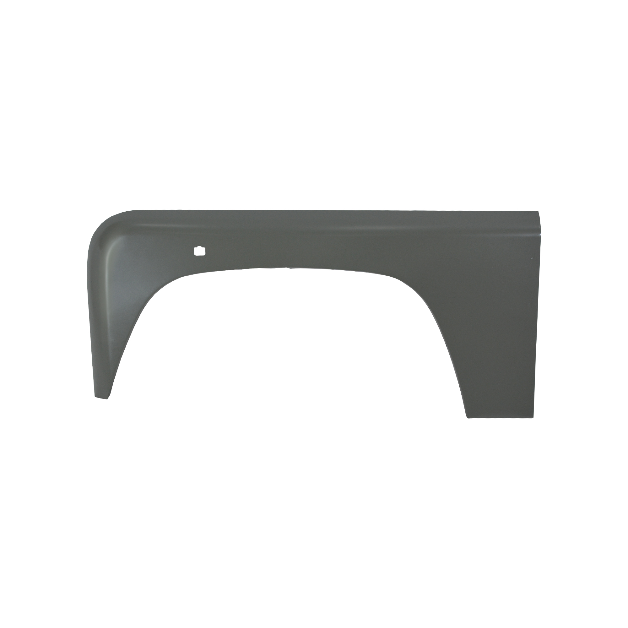 REPLACEMENT FRONT FENDER RH, 1998, FOR LAND ROVER DEFENDER 90 AND DEFENDER 110, (STEEL) OLD