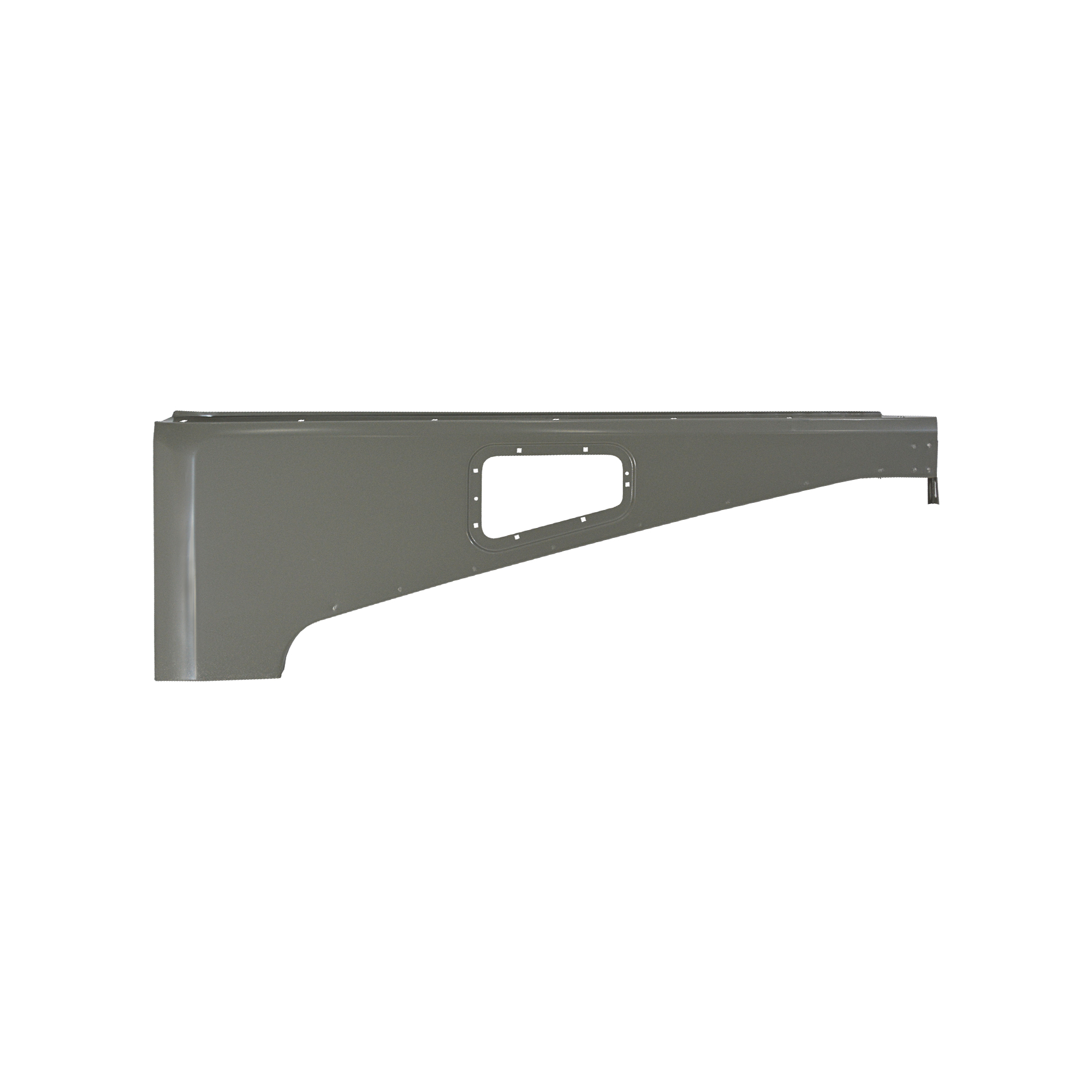 REPLACEMENT FRONT FENDER UP RH , 1998, FOR LAND ROVER DEFENDER 90 AND DEFENDER 110, (STEEL)