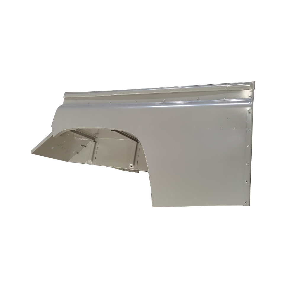 REPLACEMENT REAR FENDER ASSY LH, 1998, FOR LAND ROVER DEFENDER 110 TD4/TDI, (ALUM)