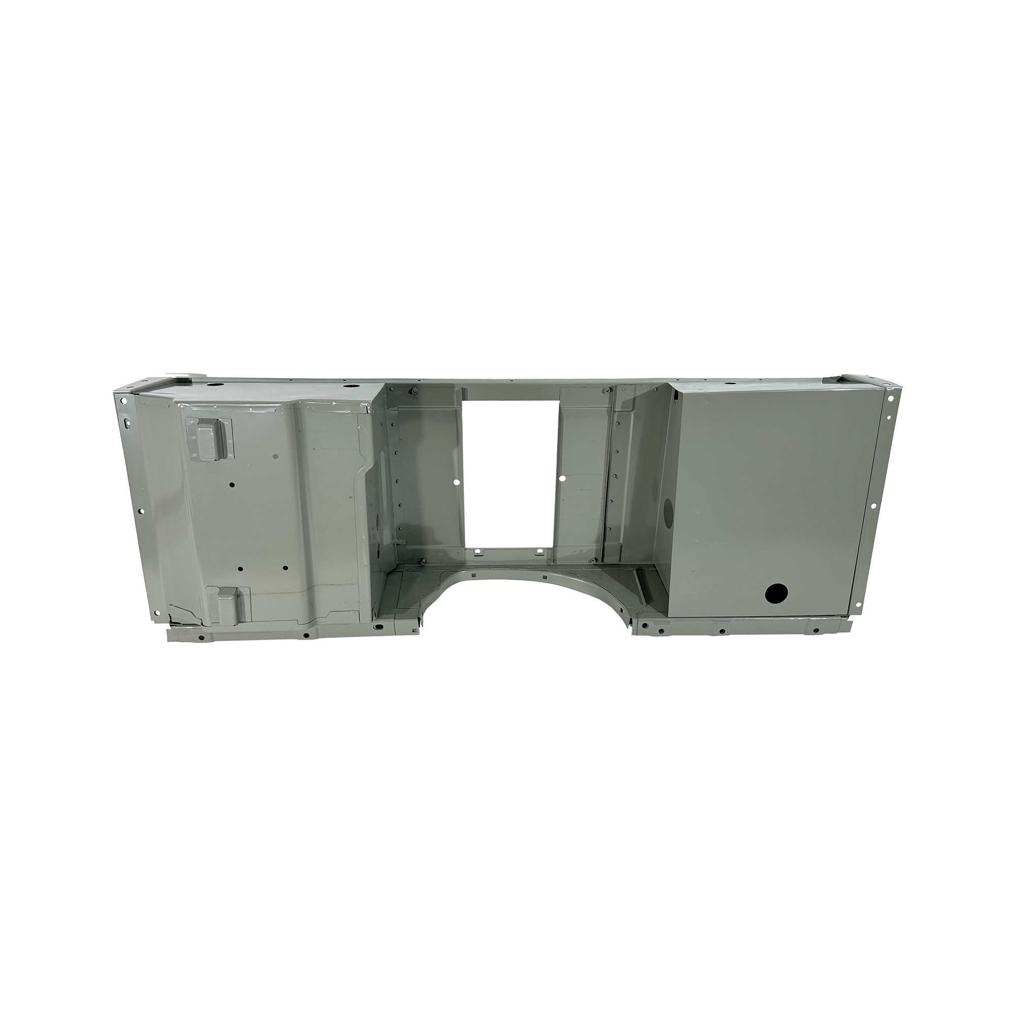 REPLACEMENT CENTER FLOOR ASSEMBLY, 1998, FOR LAND ROVER DEFENDER 90/110 TD4, (STEEL+ALUM)