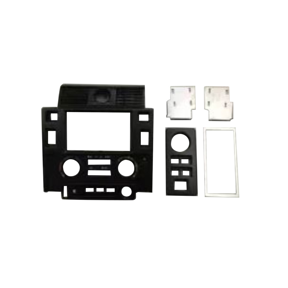 REPLACEMENT AIR CONDITIONING PANELS, 1998, FOR LAND ROVER DEFENDER, (MATTE BLACK)(PLASTIC)