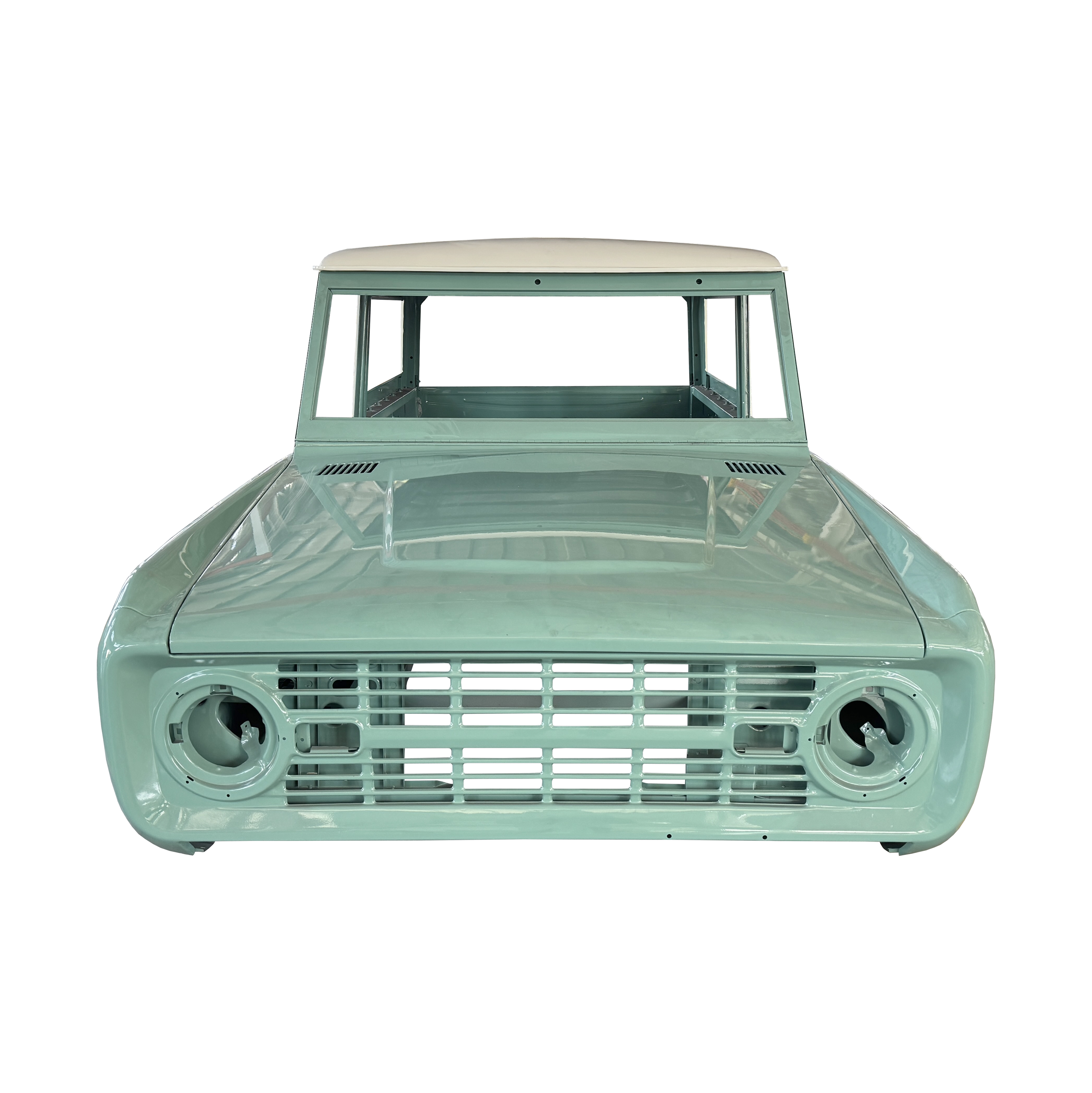 REPLACEMENT COMPLETE CAB WITH DOORS, WITH CUSTOM PAINT,1966-1977, FOR FORD BRONCO PRE-ORDER ONLY