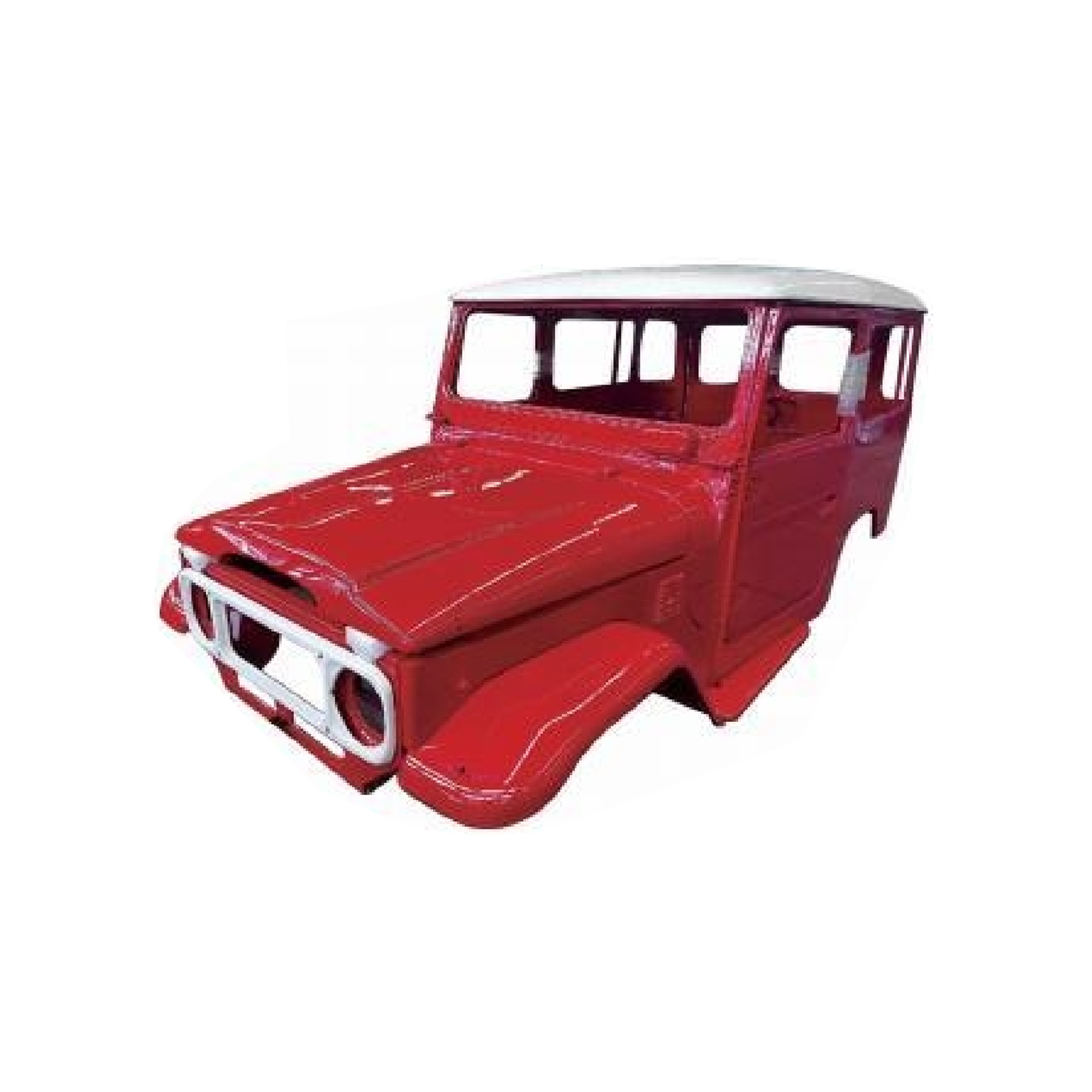 REPLACEMENT COMPLETE CAB WITH DOORS?WITH CUSTOM PAINT RHD, 1968-1984, FOR TOYOTA LAND CRUISER FJ40 (STEEL)