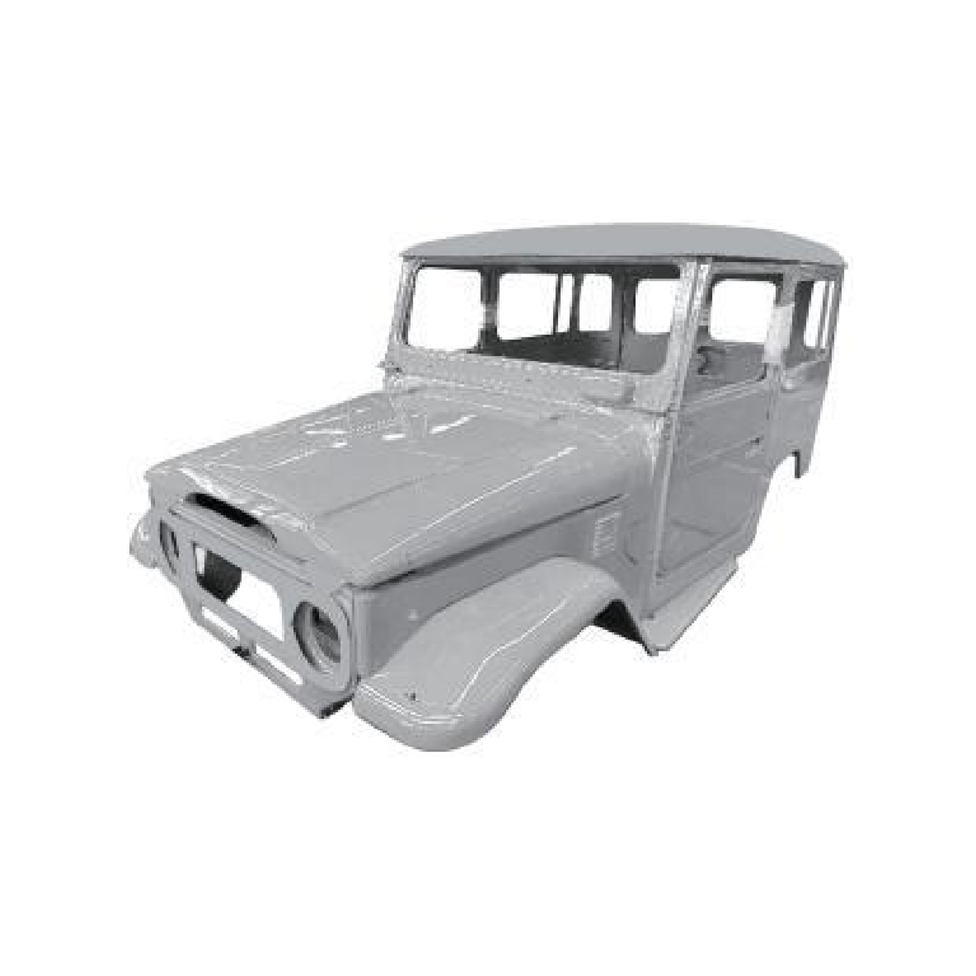 REPLACEMENT COMPLETE CAB WITH DOORS?WITH PRIMER RHD, 1968-1984, FOR TOYOTA LAND CRUISER FJ40 (STEEL)
