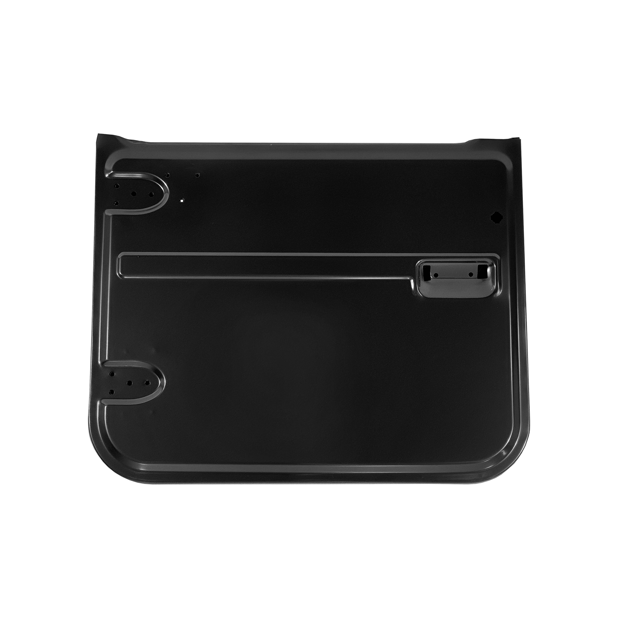 REPLACEMENT FRONT DOOR NO FRAME LH, 1968-1984, FOR TOYOTA LAND CRUISER FJ40, (STEEL)