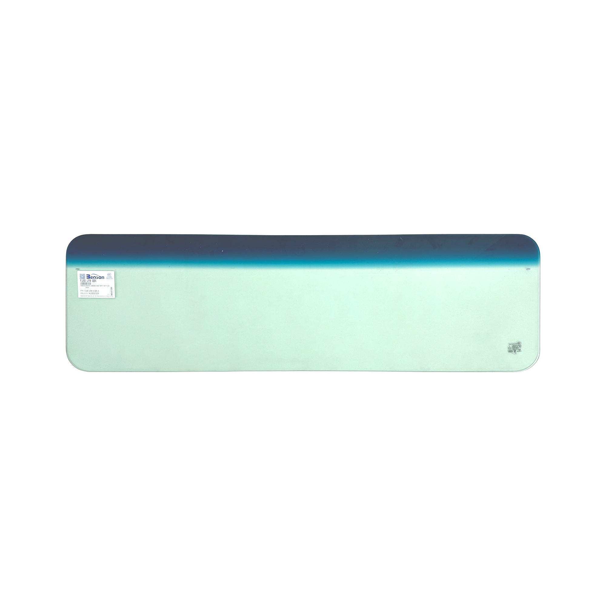 REPLACEMENT WINDOWSHIELD FRAME GLASS, 1968-1984, FOR TOYOTA LAND CRUISER FJ40/45 (GLASS)