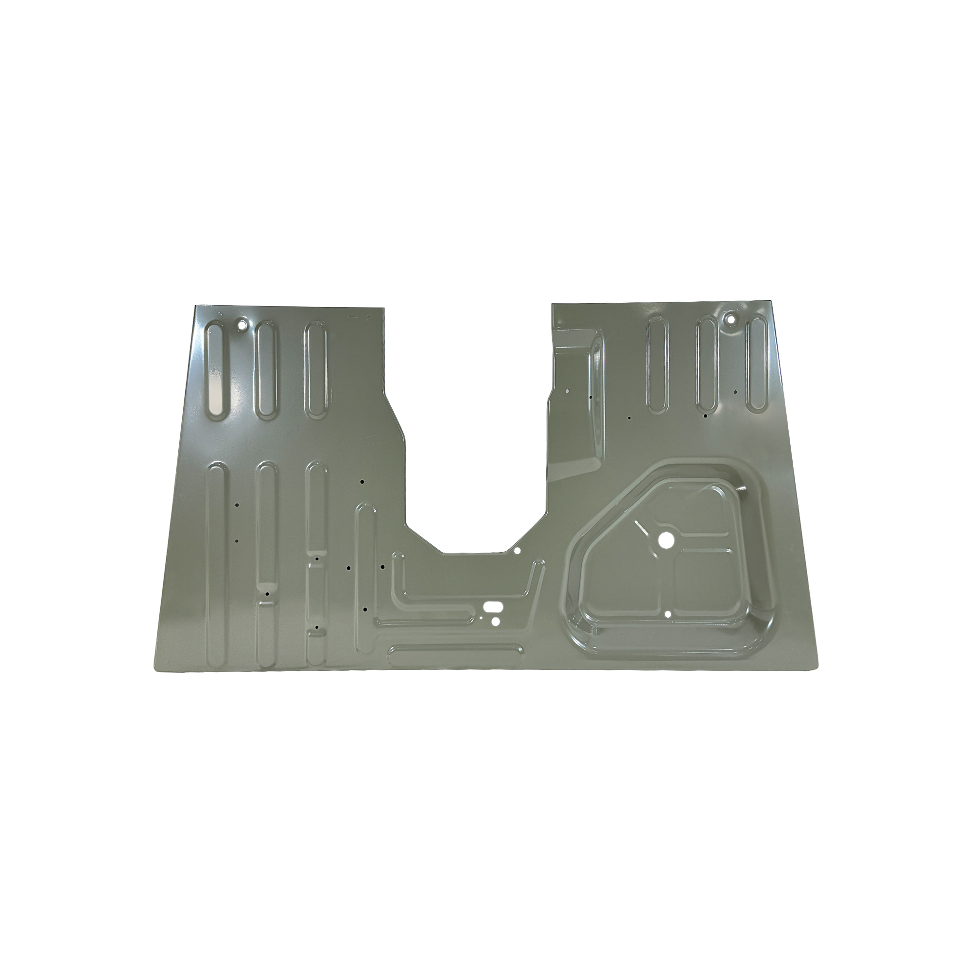 REPLACEMENT FRONT FLOOR PANEL, 1968-1978, FOR TOYOTA LAND CRUISER FJ40, (STEEL)
