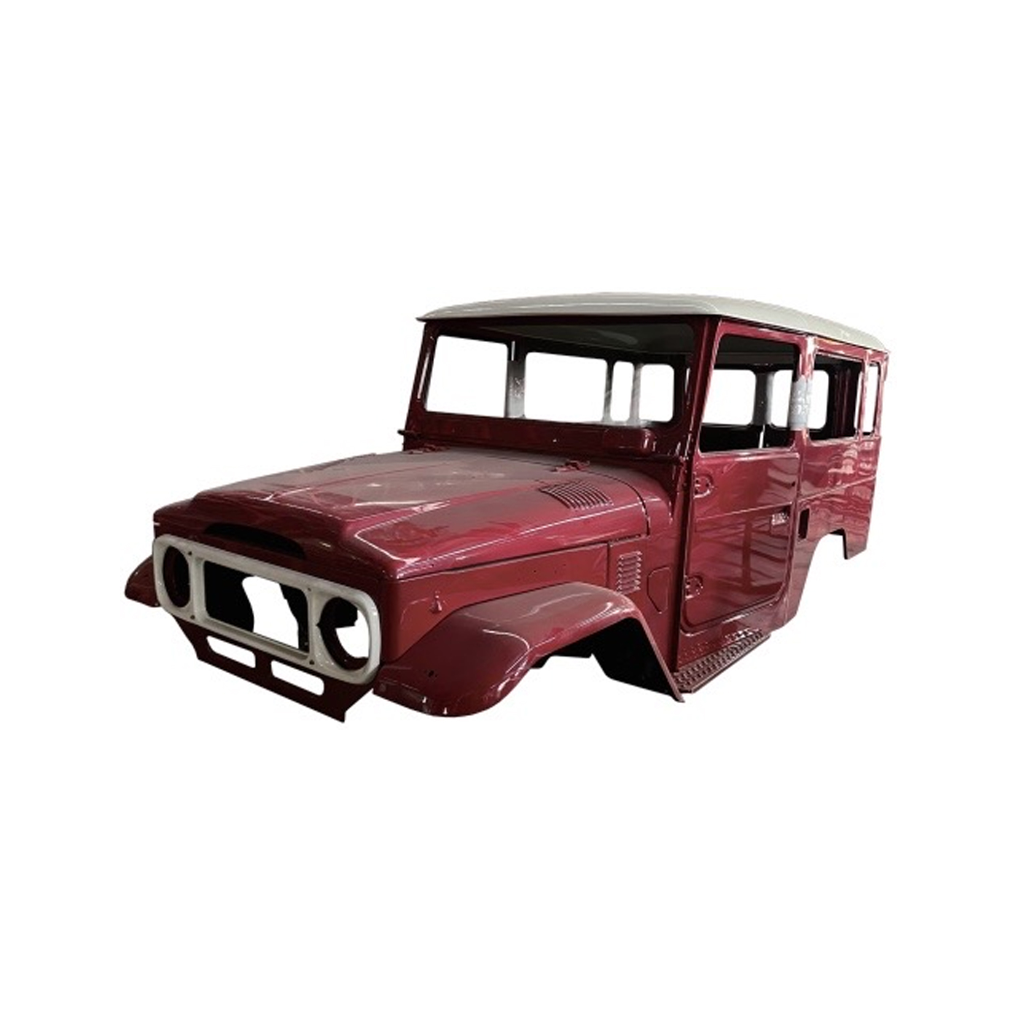 REPLACEMENT COMPLETE CAB WITH DOORS?WITH CUSTOM PAINT RH, 1984-, FOR TOYOTA FJ43/BJ44, (STEEL)
