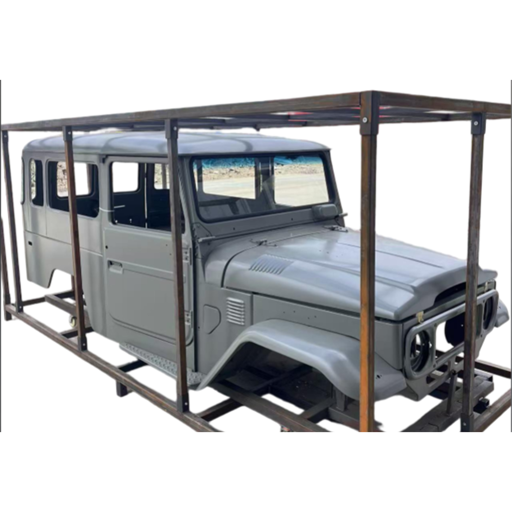 REPLACEMENT COMPLETE CAB WITH DOORS?WITH PRIMER RIGHT, 1984-, FOR TOYOTA FJ43/BJ44
