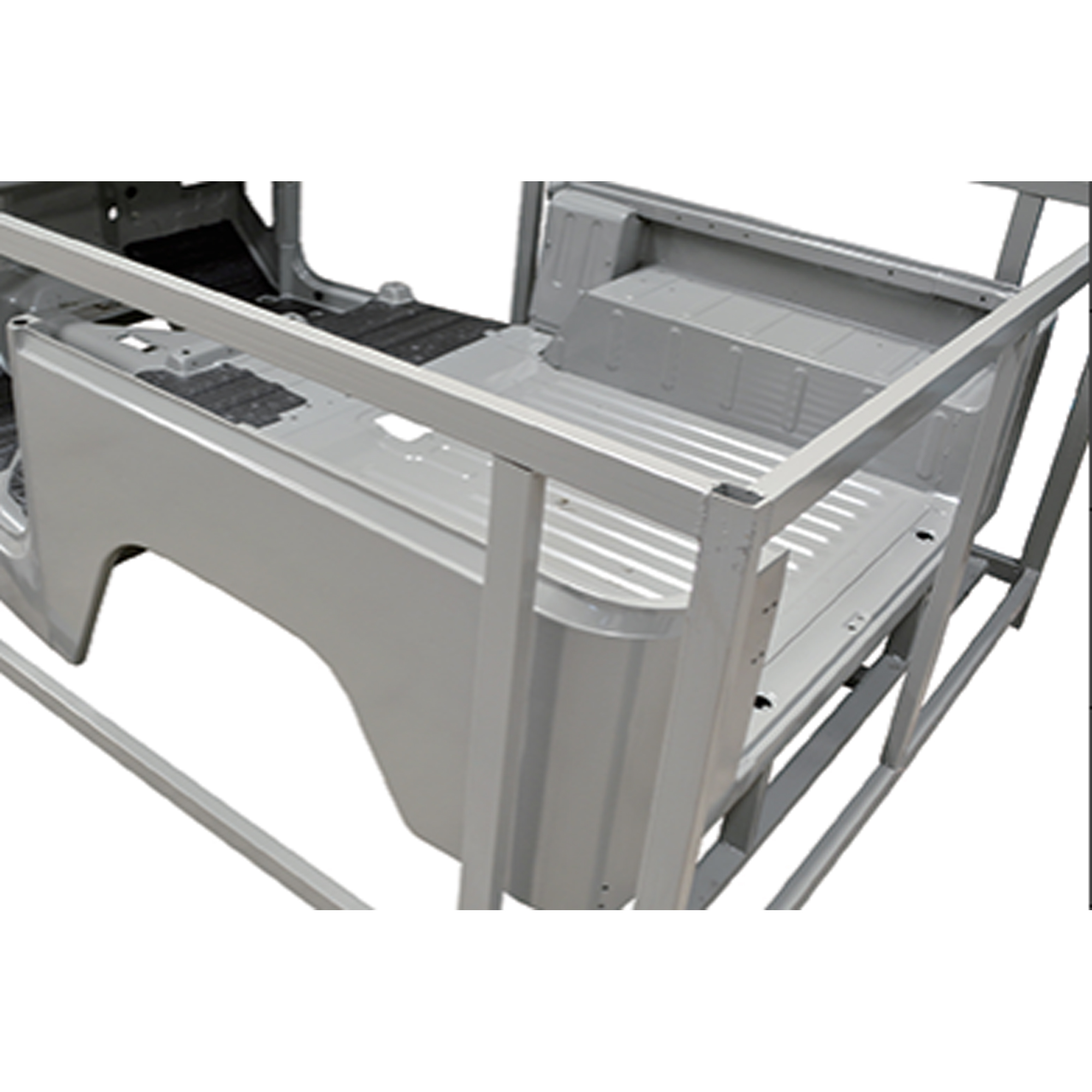 REPLACEMENT REAR 1/2 TUB ASSEMBLY, 1984-, FOR TOYOTA FJ43/BJ44, (STEEL)