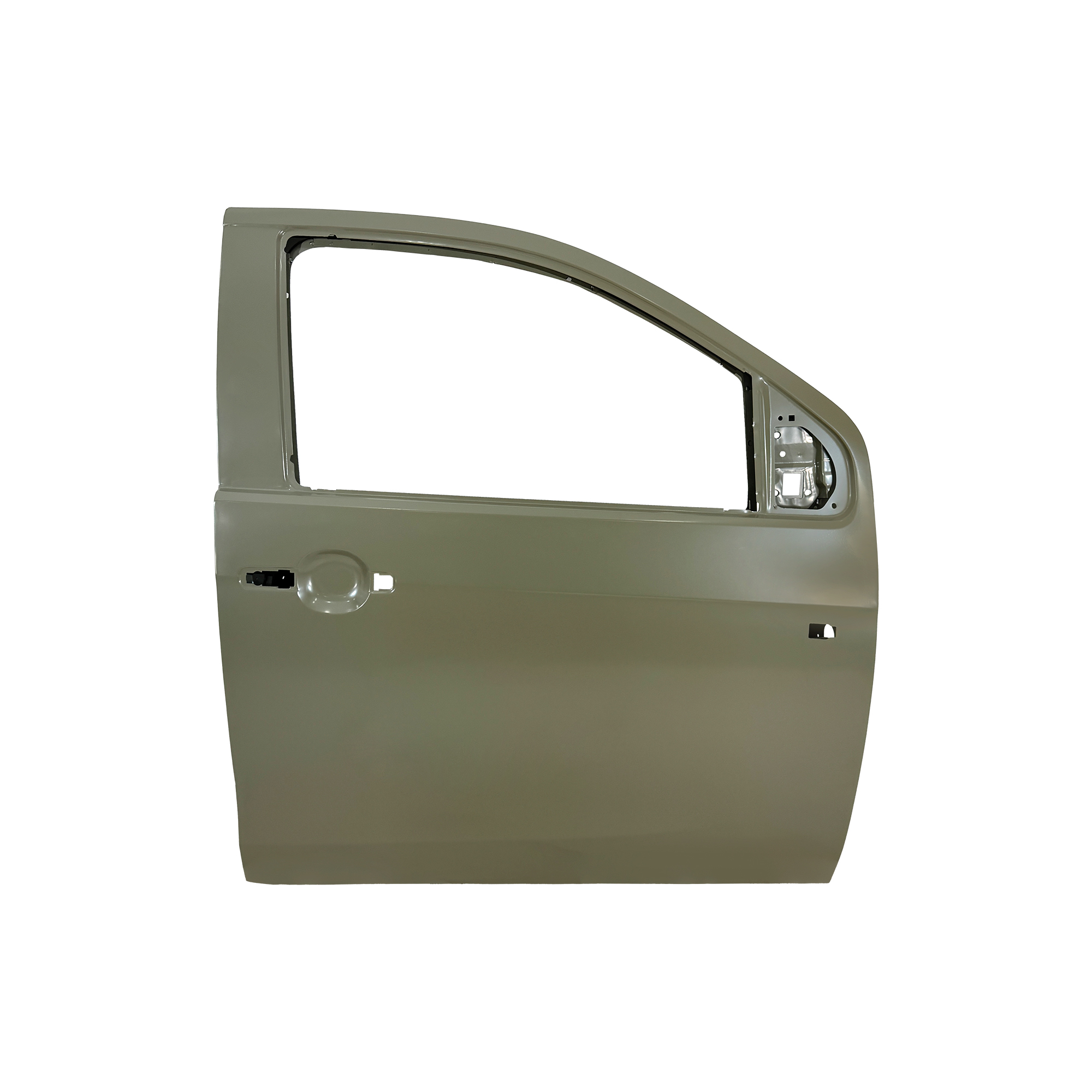 REPLACEMENT FRONT DOOR RH(WITH SIDE LIGHT HOLE), 2012-2019, FOR ISUZU D-MAX, (STEEL)