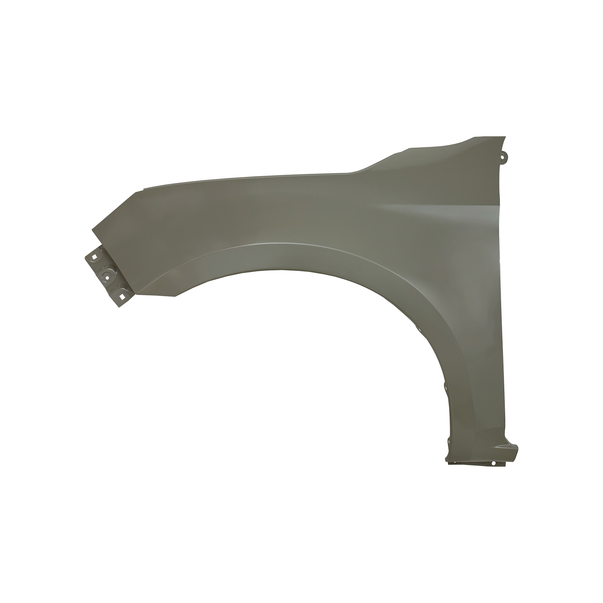REPLACEMENT FRONT FENDER LH (4WD), 2020-, FOR ISUZU D-MAX, 8-97549742-1, (STEEL)