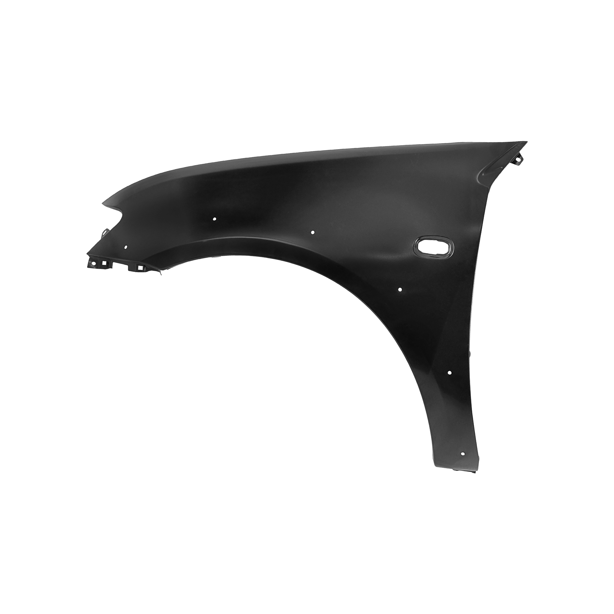 REPLACEMENT FRONT FENDER WITH HOLE LH, FOR MITSUBISHI L200(SPORTERO), (STEEL)
