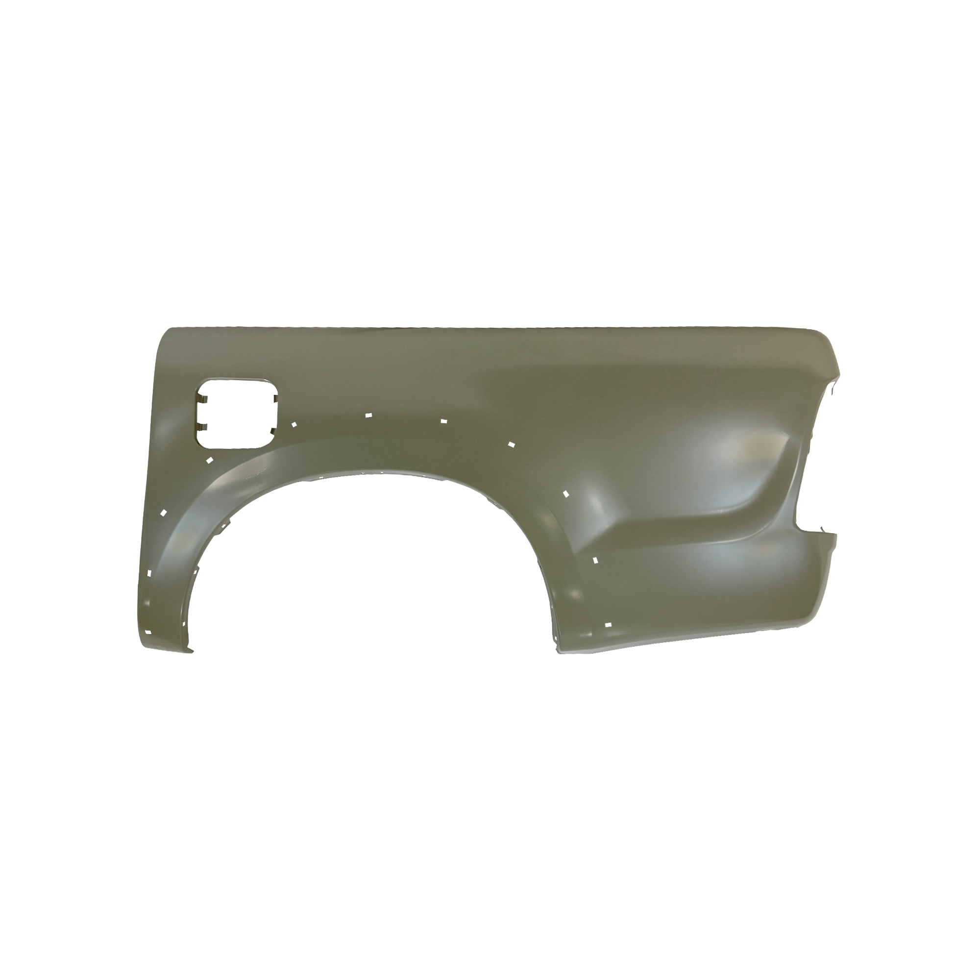 REPLACEMENT FENDER LH WITH HOOK WITHOUT SKIRT HOLE, FOR TOYOTA HILUX VIGO REAR DOUBLE CABIN SIDE OPEN