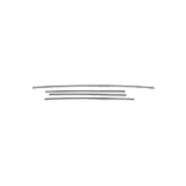 REPLACEMENT STRIP OF GRILLE LOWER CHROMED, FOR PEUGEOT 307