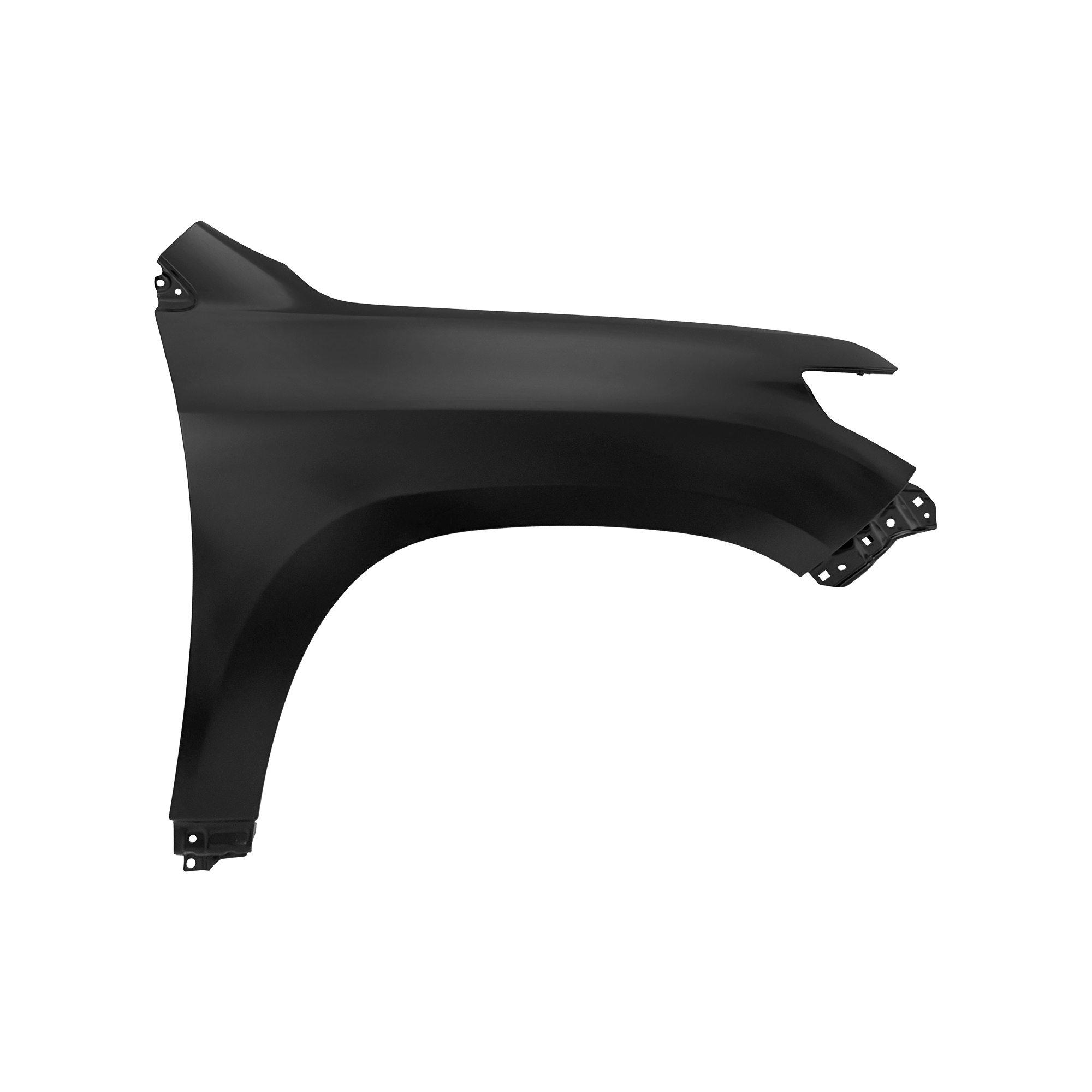 REPLACEMENT FRONT FENDER RH WITHOUT HOLES, FOR TOYOTA LAND CRUISER FJ200, 53801-60B90