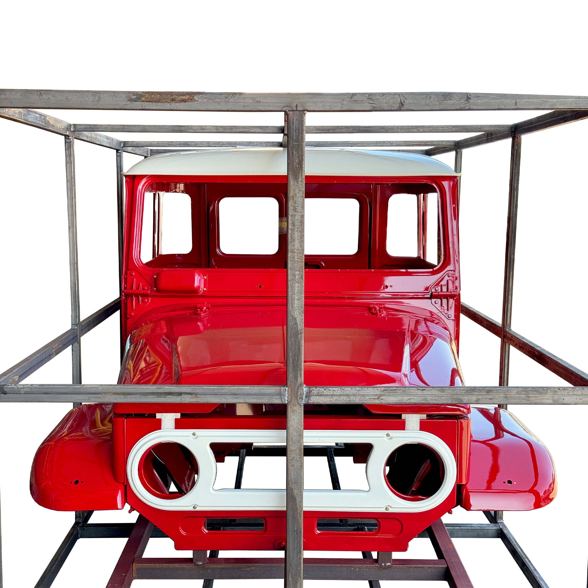REPLACEMENT COMPLETE CAB WITH DOORS?WITH CUSTOM PAINT LHD, 1968-1984, FOR TOYOTA LAND CRUISER FJ40 (STEEL)