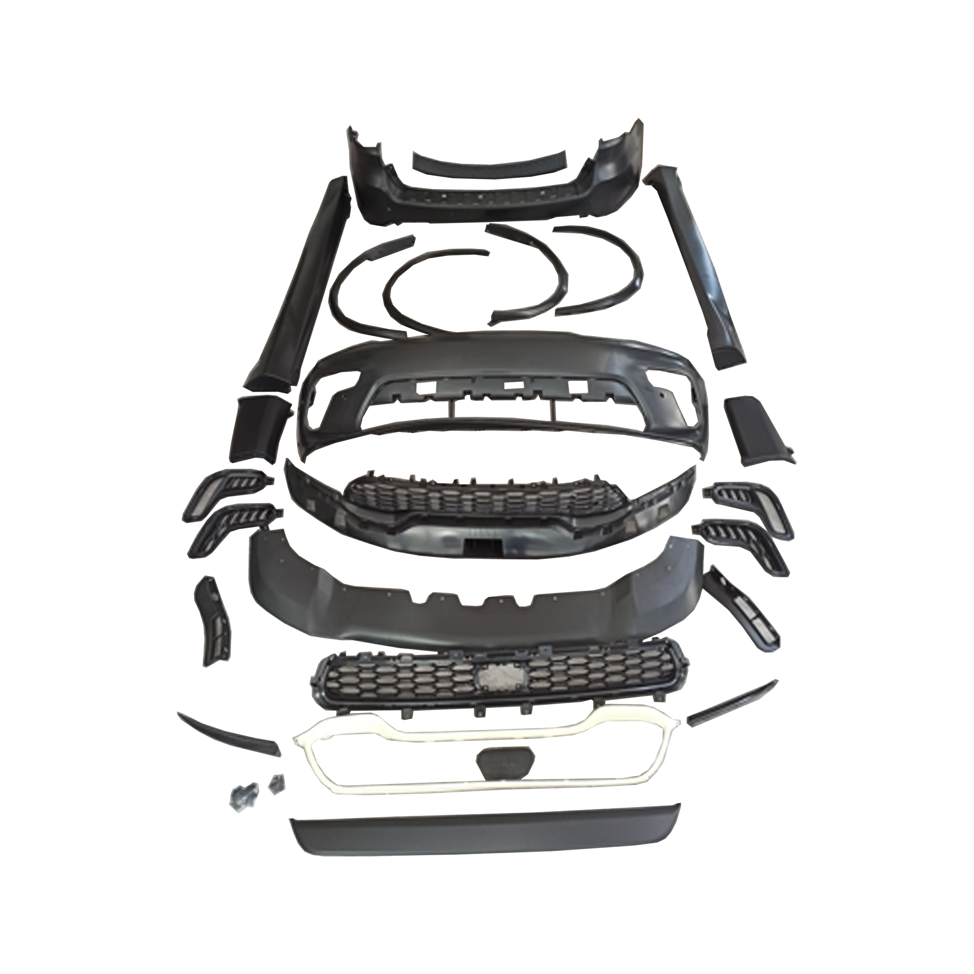 REPLACEMENT HELLCAT STYLE COMPLETE WIDEBODY KIT, 2021-2023, FOR DODGE DURANGO