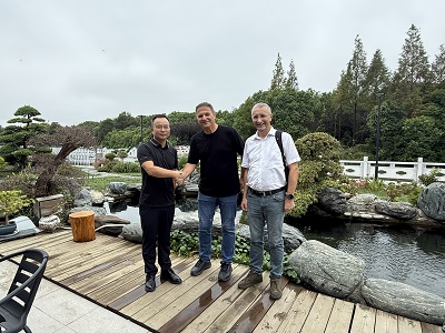 A Turkish factory visited Juncheng to discuss cooperation