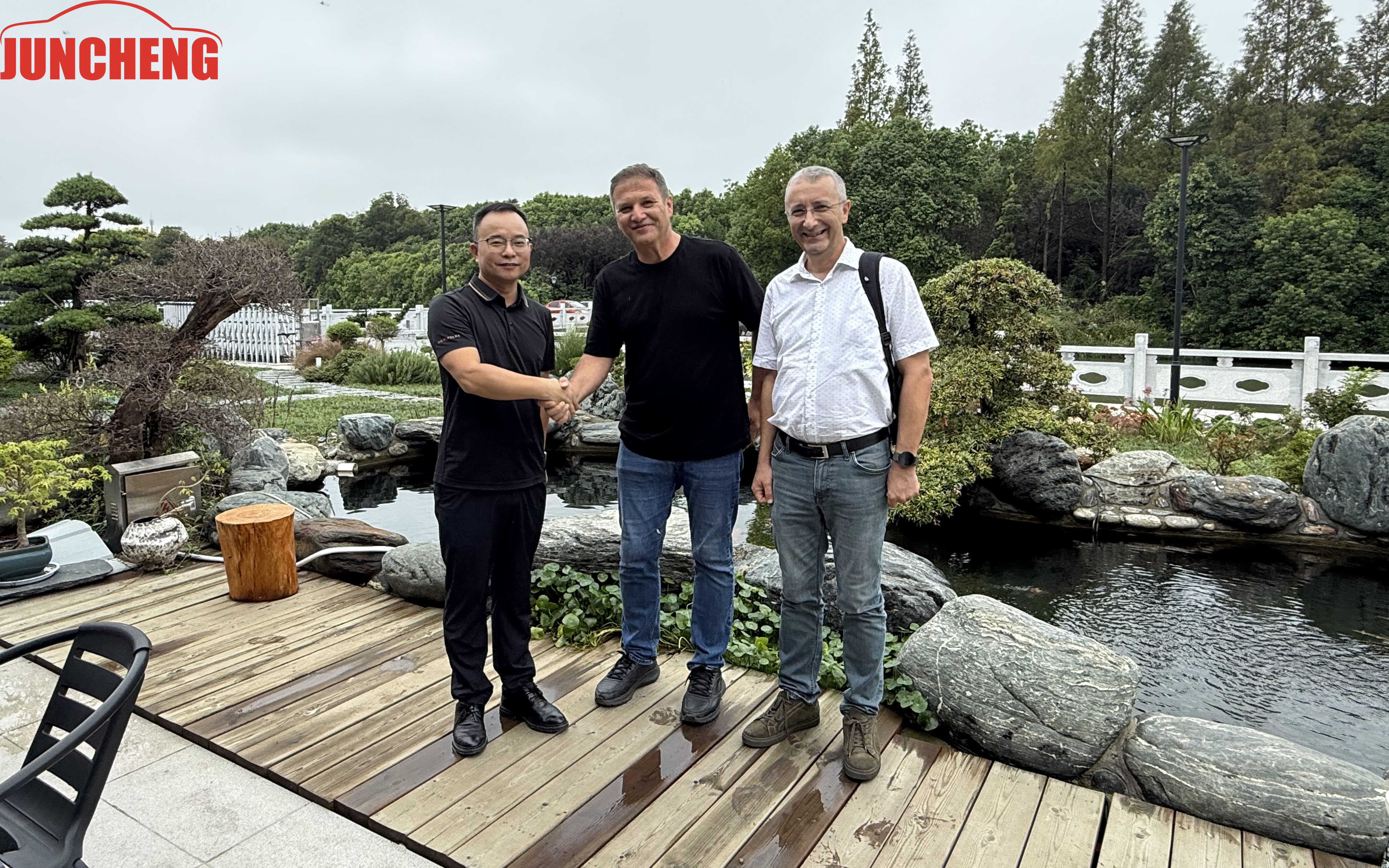 A Turkish factory visited Juncheng to discuss cooperation
