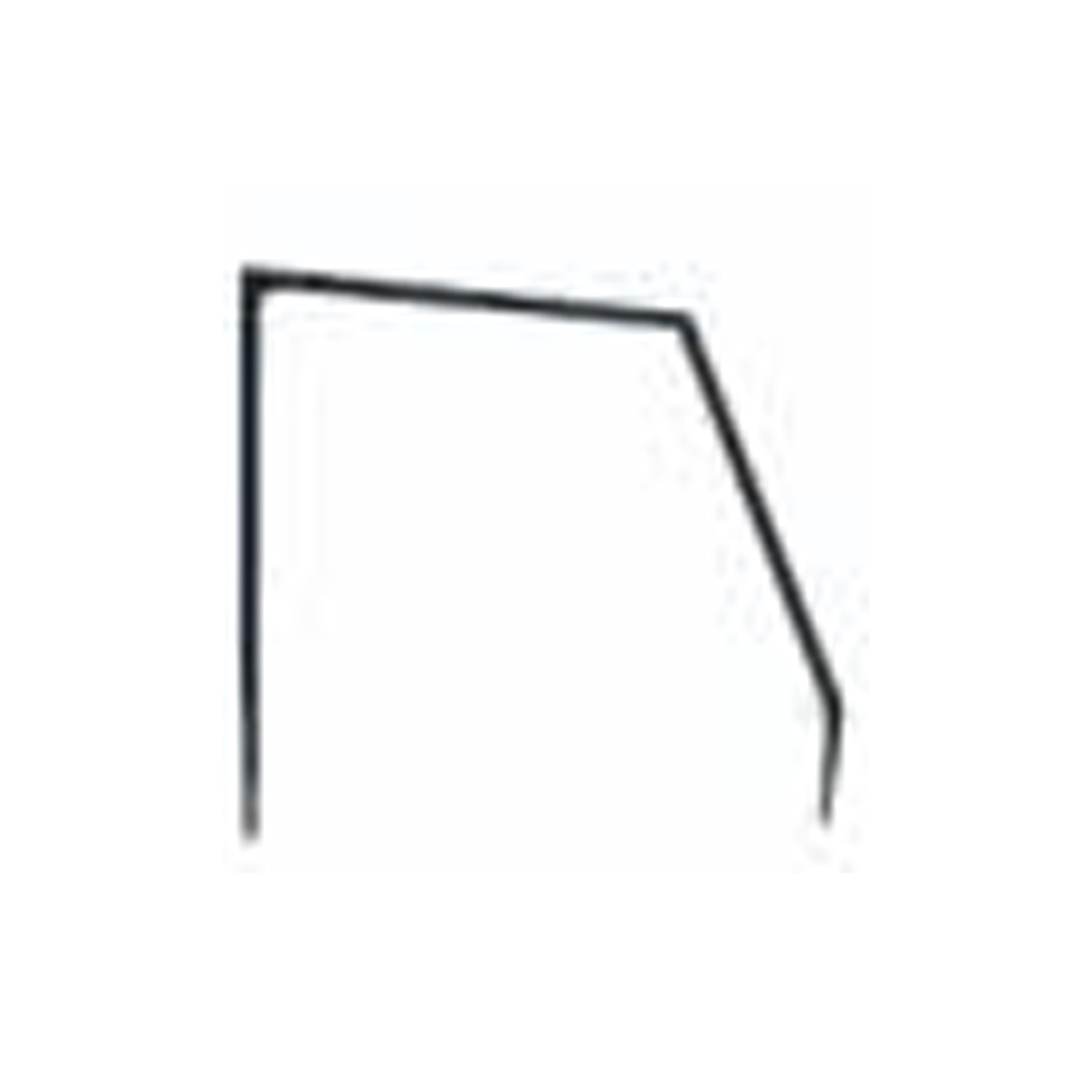 REPLACEMENT FRONT DOOR CHANNEL RH, 1966-1977, FOR FORD BRONCO, (STEEL)